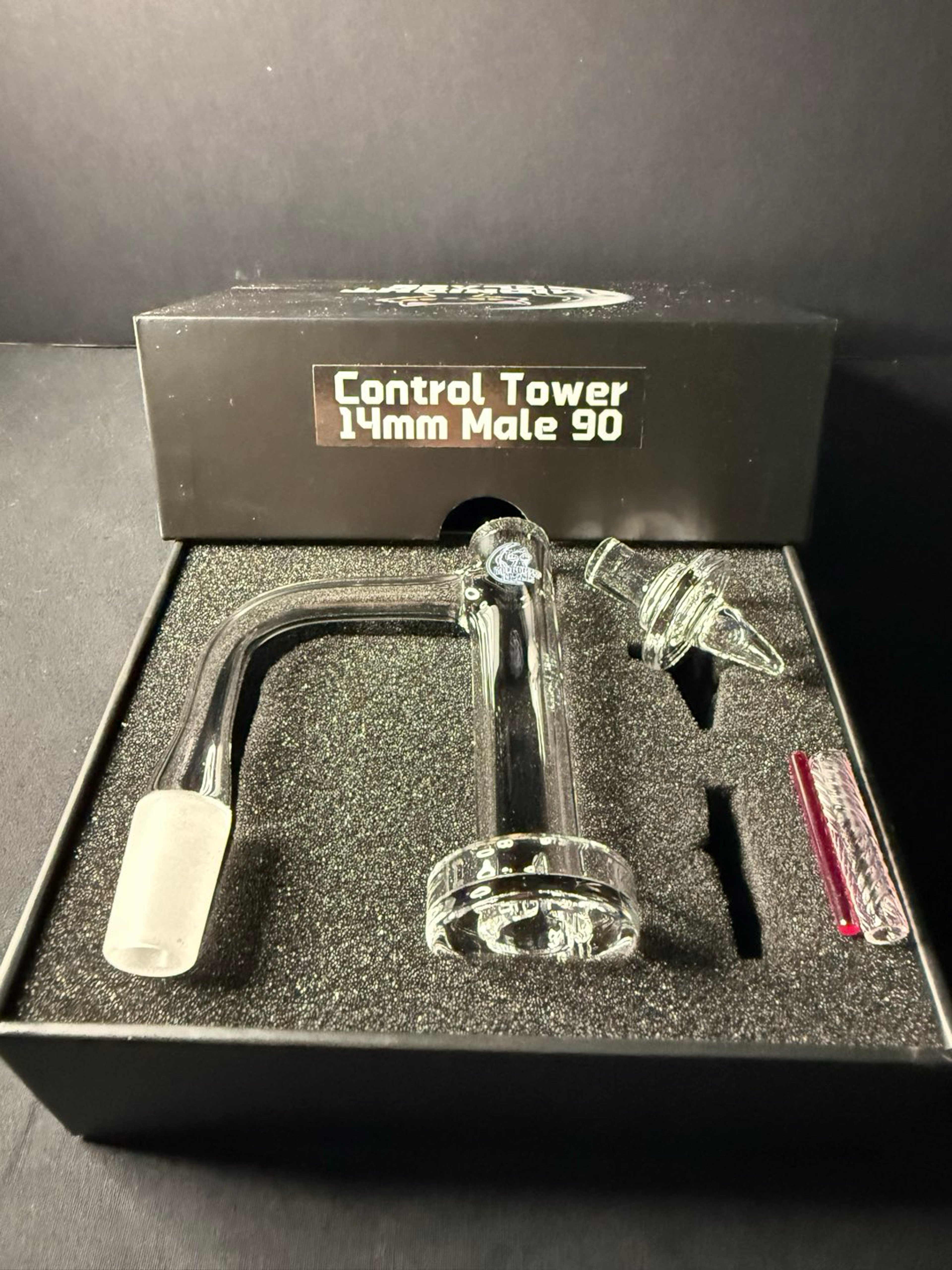 MIDNIGHT QUARTZ CONTROL TOWER BANGER SET 14MM image 0