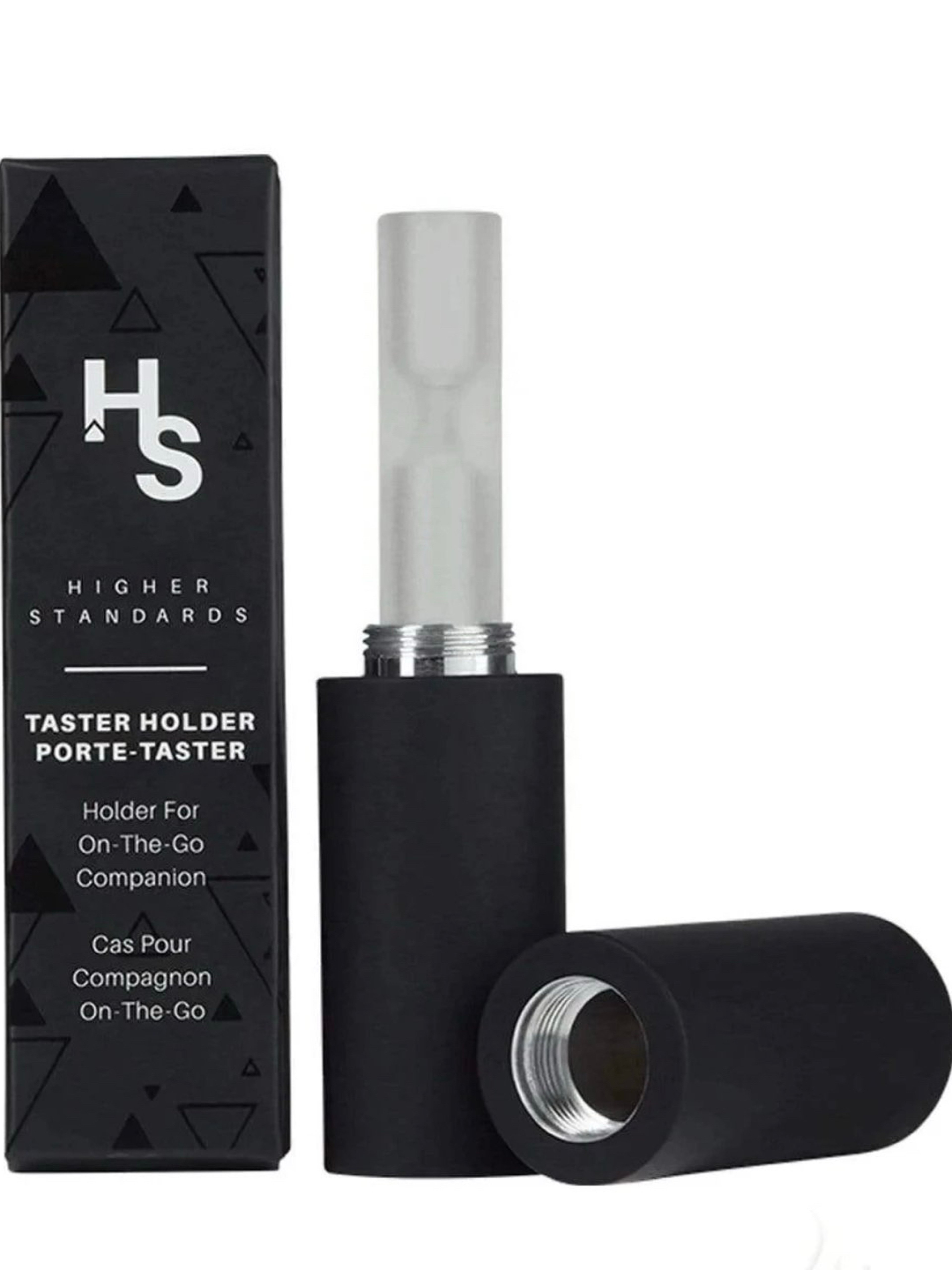 Preview pic of Higher Standards Glass 3.5" Taster and Holder Combo