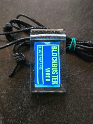 Preview pic of Blockbuster Video Layered Glow Pendant
