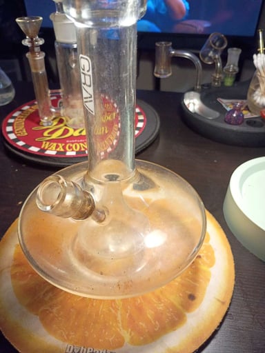 Preview pic of MJ Arsenal Apex Rig - Grav Small Base Beaker - Grav Phoenix Ash Catcher