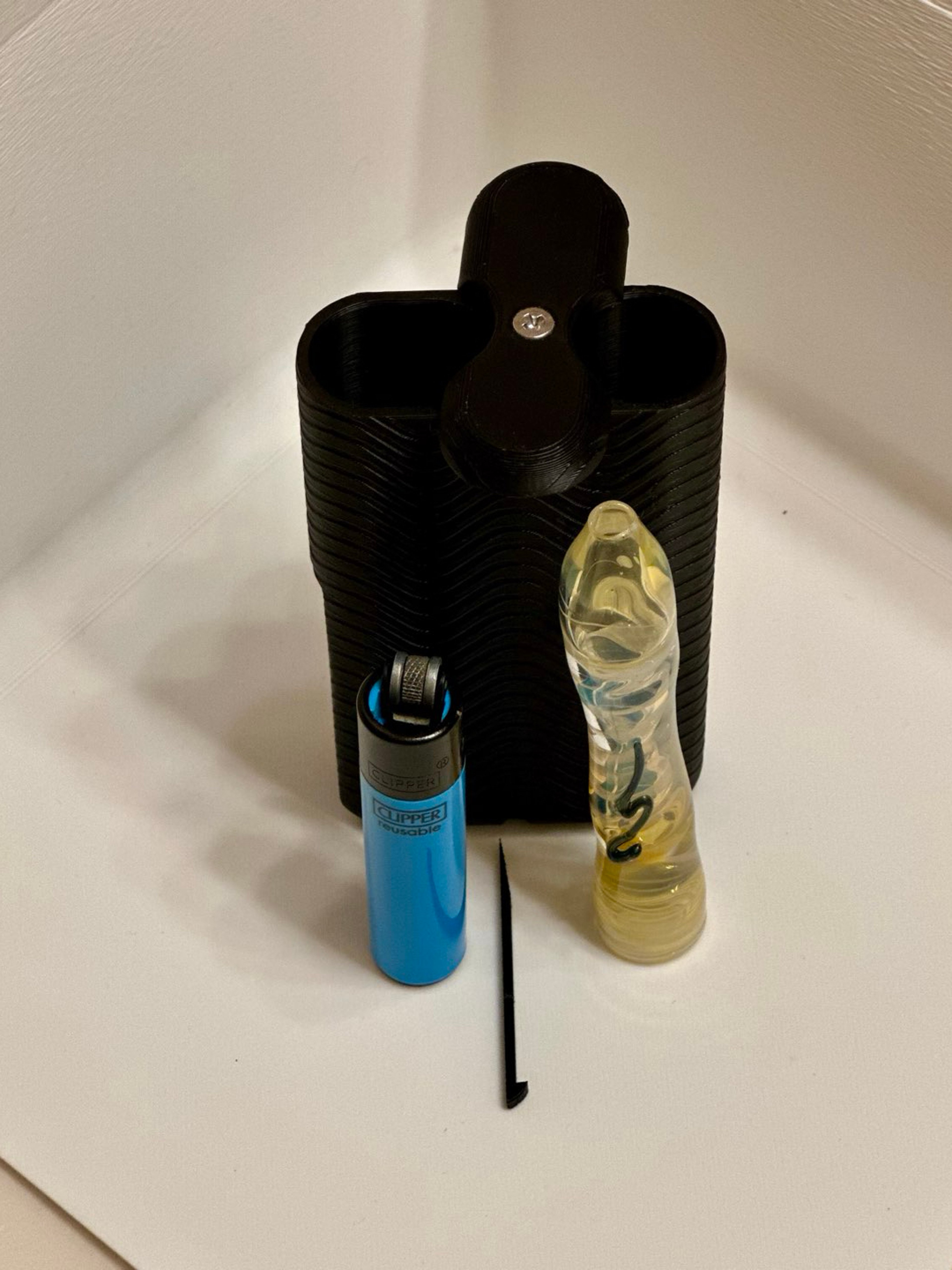 3D Printed Chillum Dugout image 0