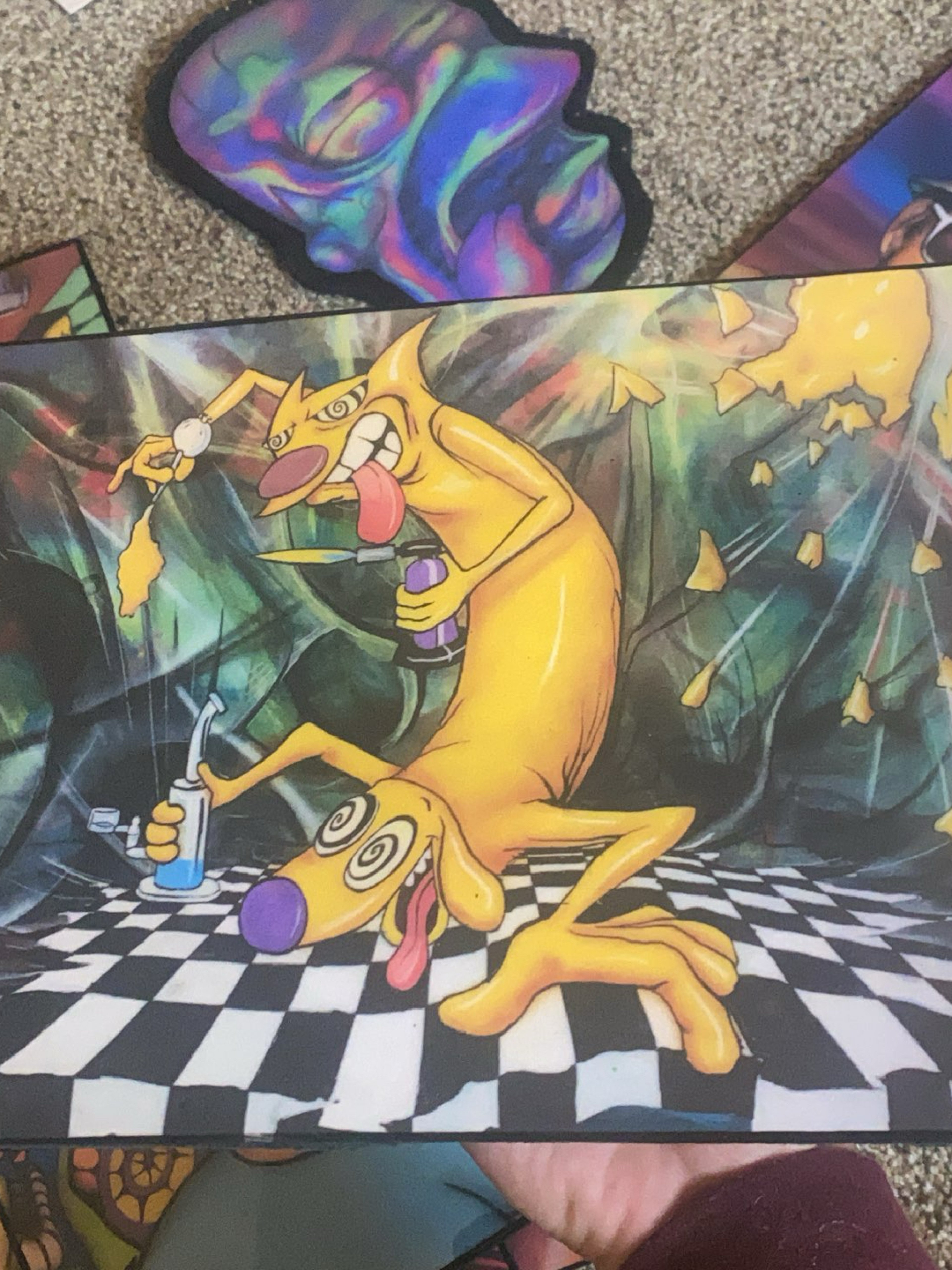 Preview pic of Cat dog sesh mat