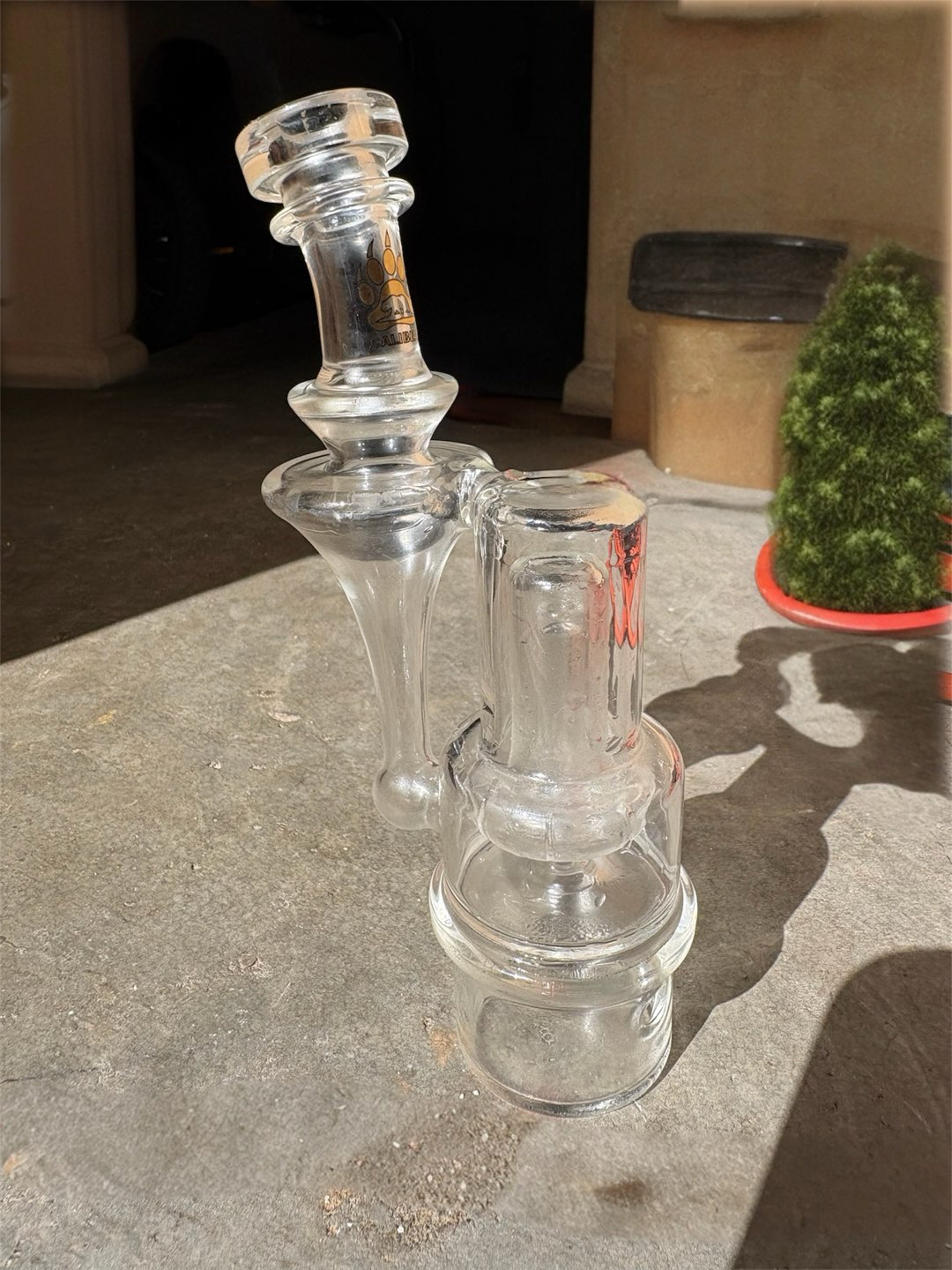 Preview pic of Calibear Switch2 RBR recycler Vortex glass Dr Dabber