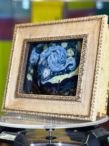 Preview pic of A Starship In Every Garage - V1 Starry Night Murrine