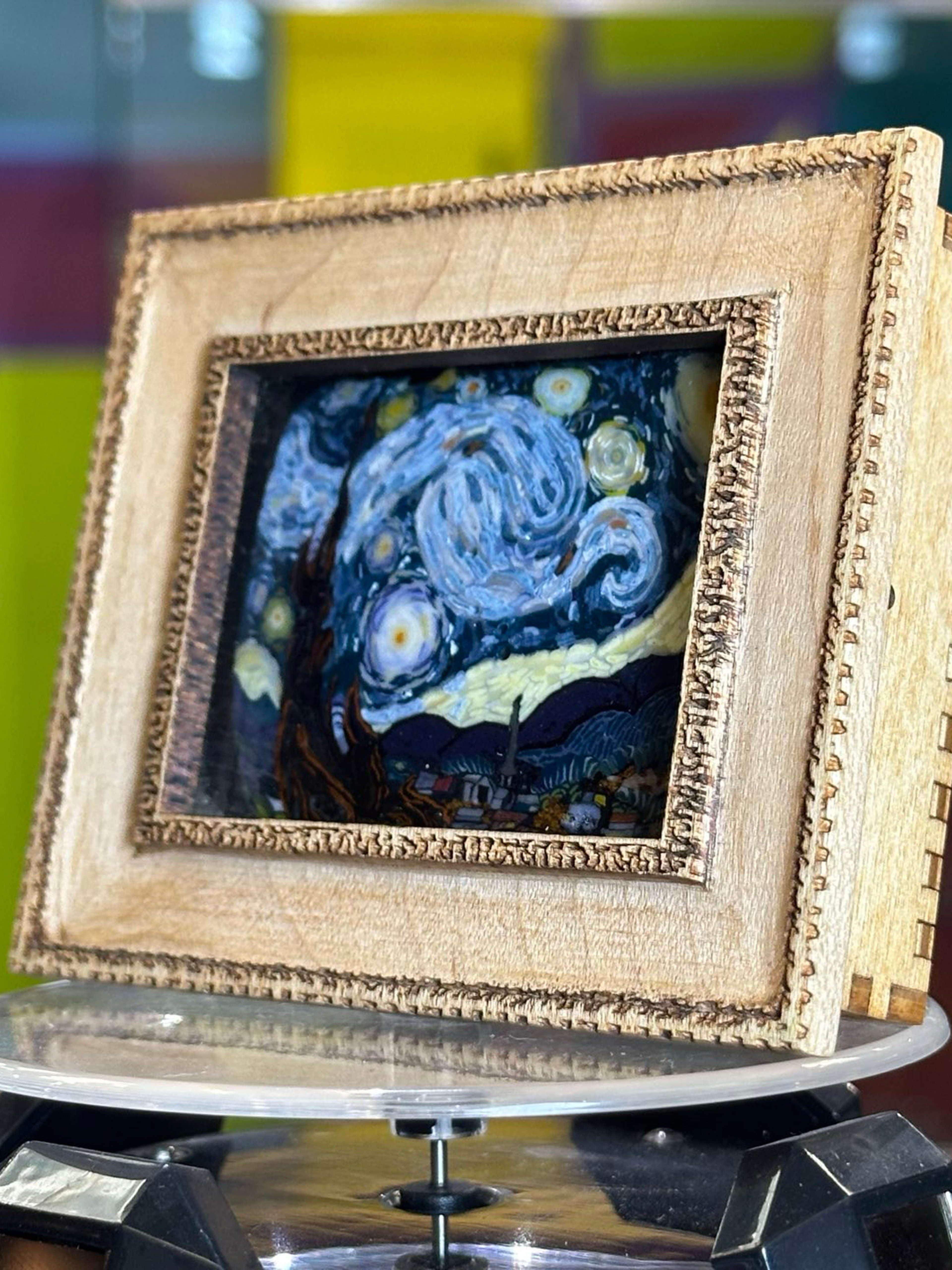 A Starship In Every Garage - V1 Starry Night Murrine image 0