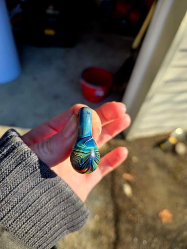 Preview pic of Wrap and Rake Pendant