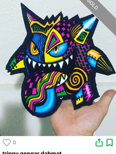 Preview pic of Gengar mat