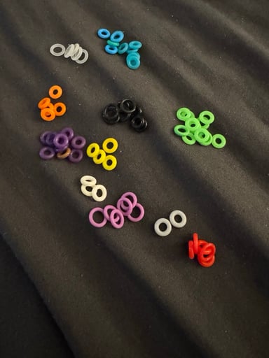 Preview pic of 75 TuffTethers Adjustment Rings! 5$ Retail! All Sold Out! Trusted Seller! Same Day Shipping!