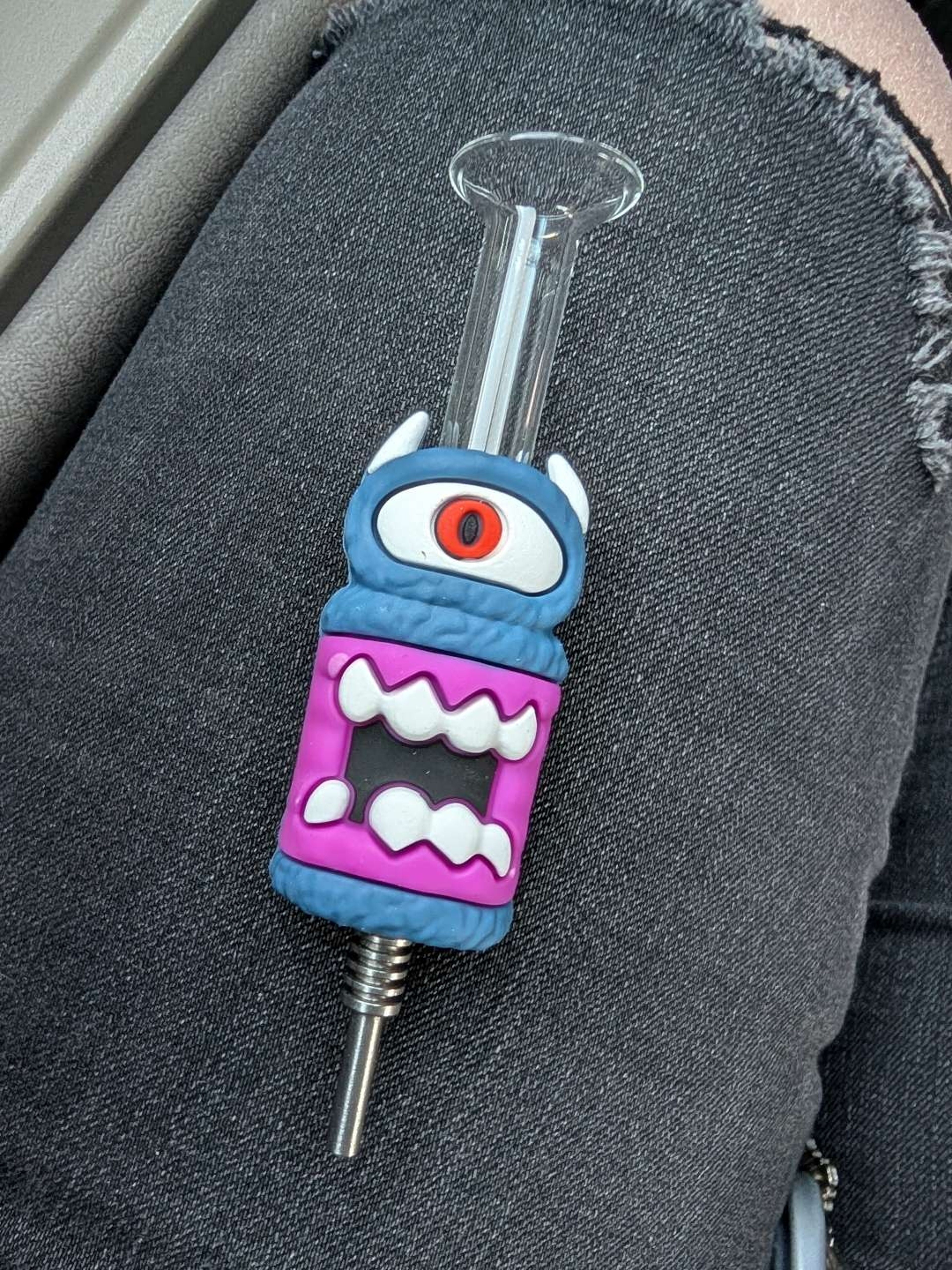 Blue MONSTER 😈 Nectar Collector w/ 10mm Tip image 0