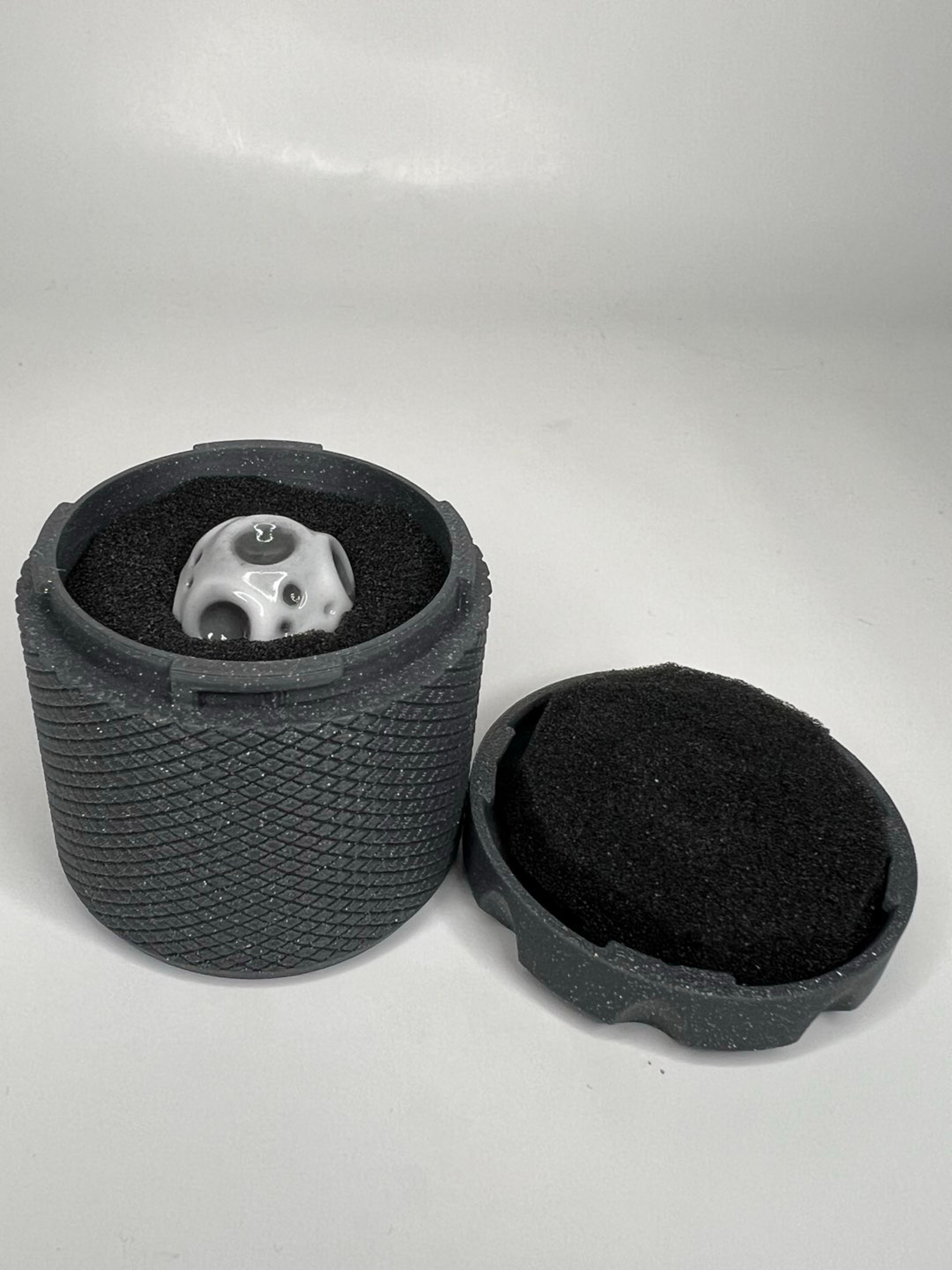 Preview pic of Sagan moon rock slurper cap with custom container