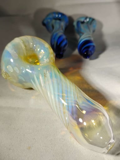 Preview pic of Fumed color changing spoon