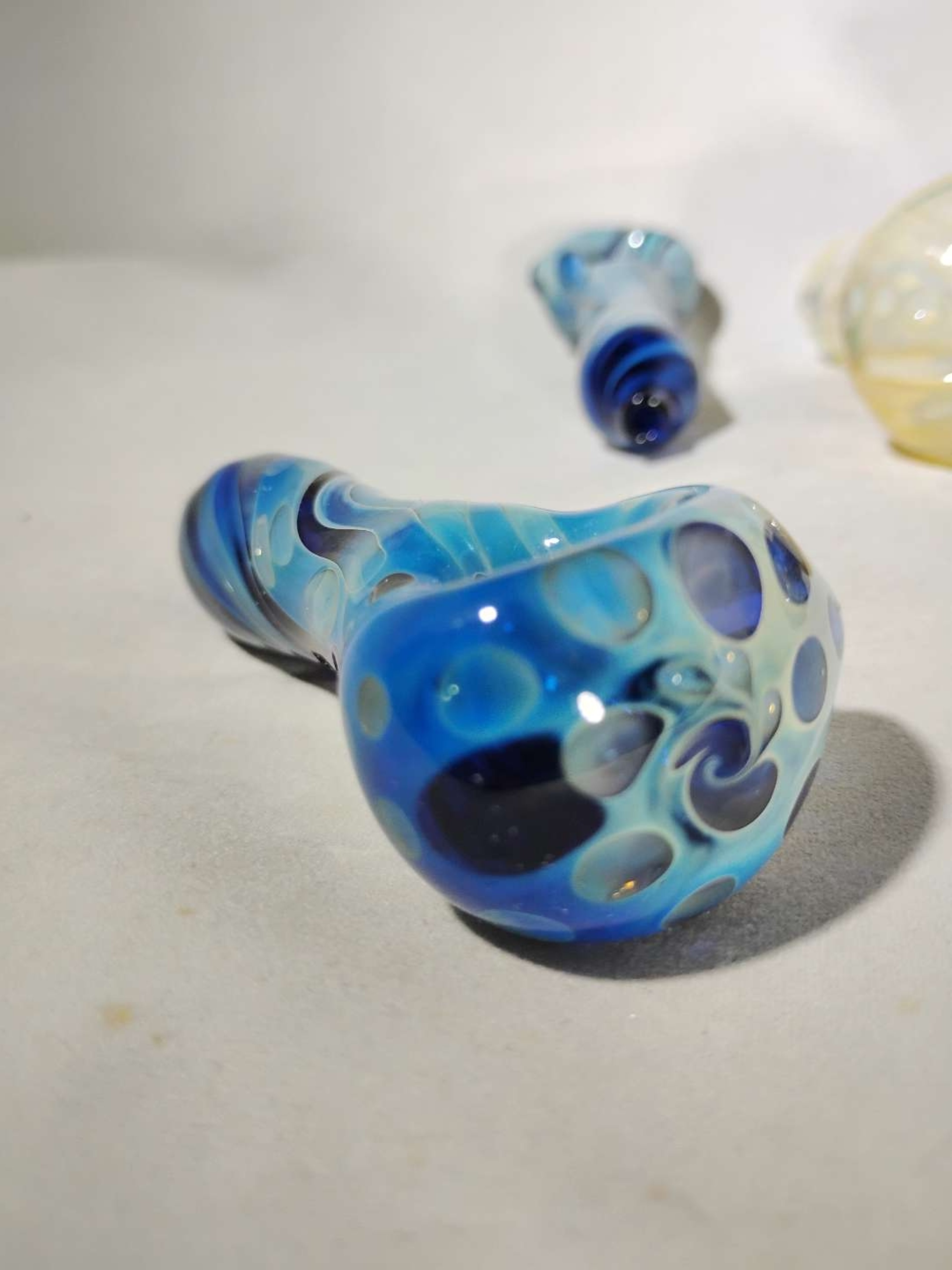 Preview pic of Fumed Blue spoon