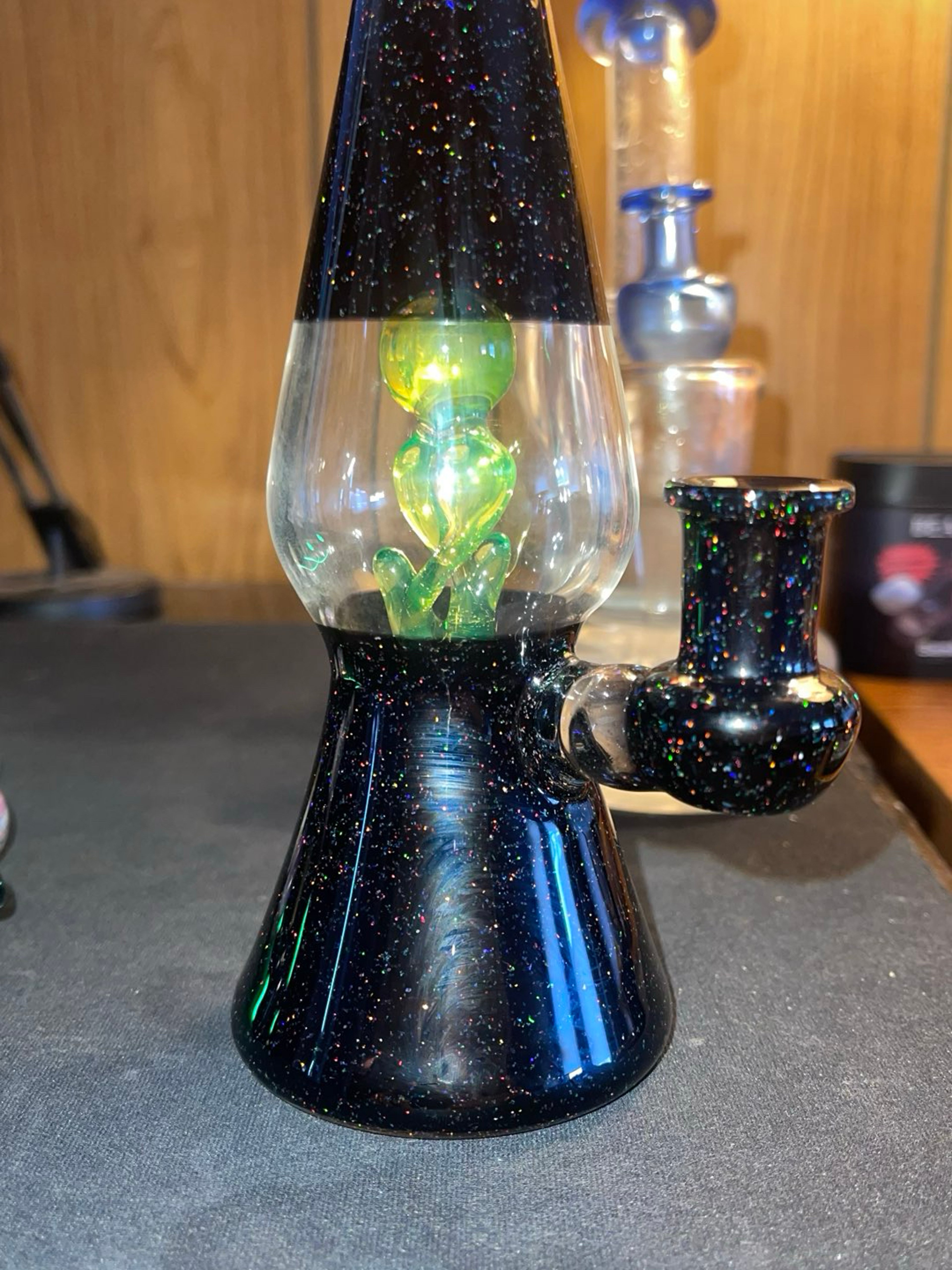 Guruglass crushed opal lamp image 0