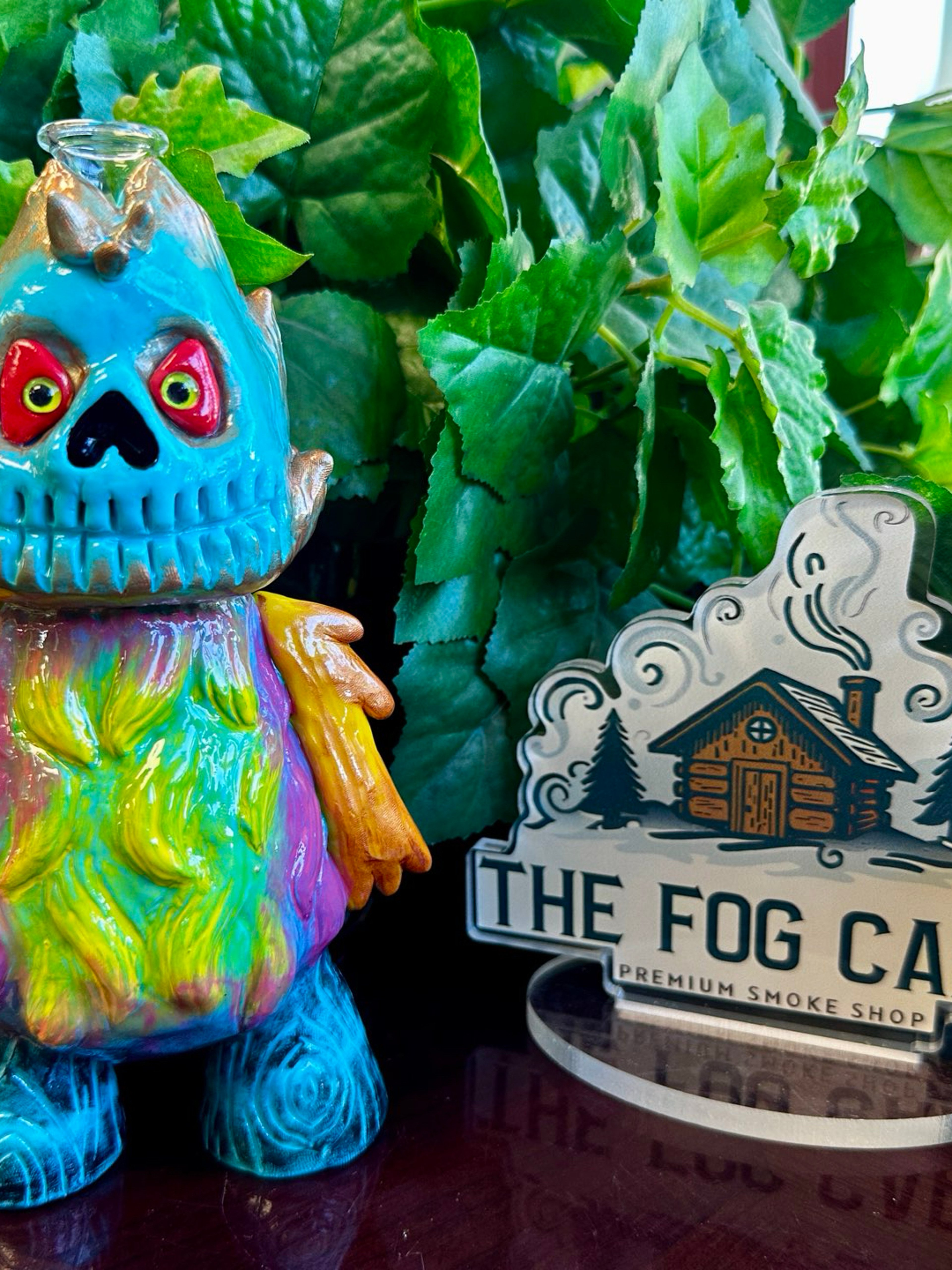 Tye Dye Monster Bong image 0