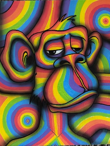 Preview pic of Rainbow ape mat