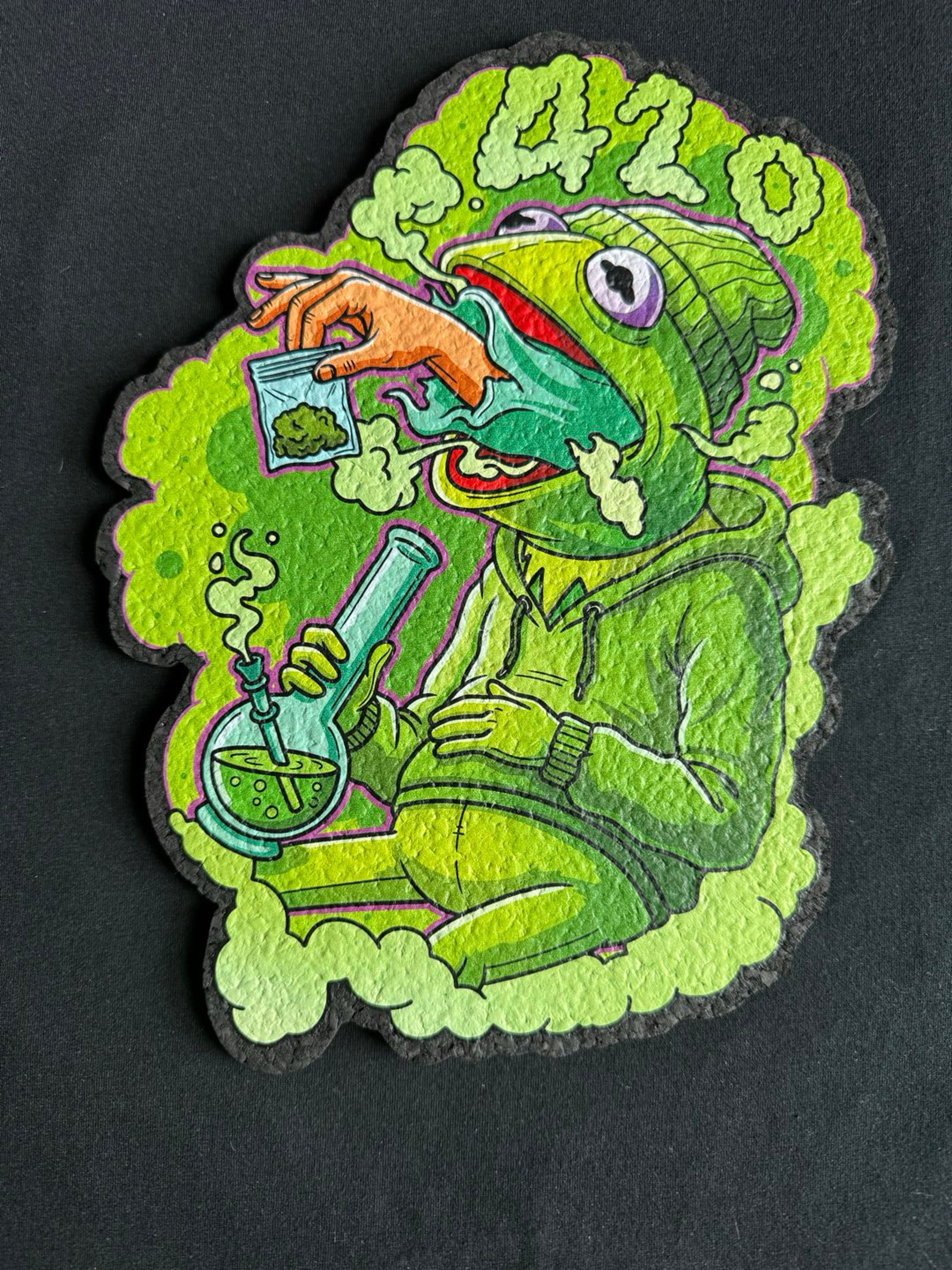 LE 15 Dark Mountain Cult x 74Lands “420 Frog” image 0