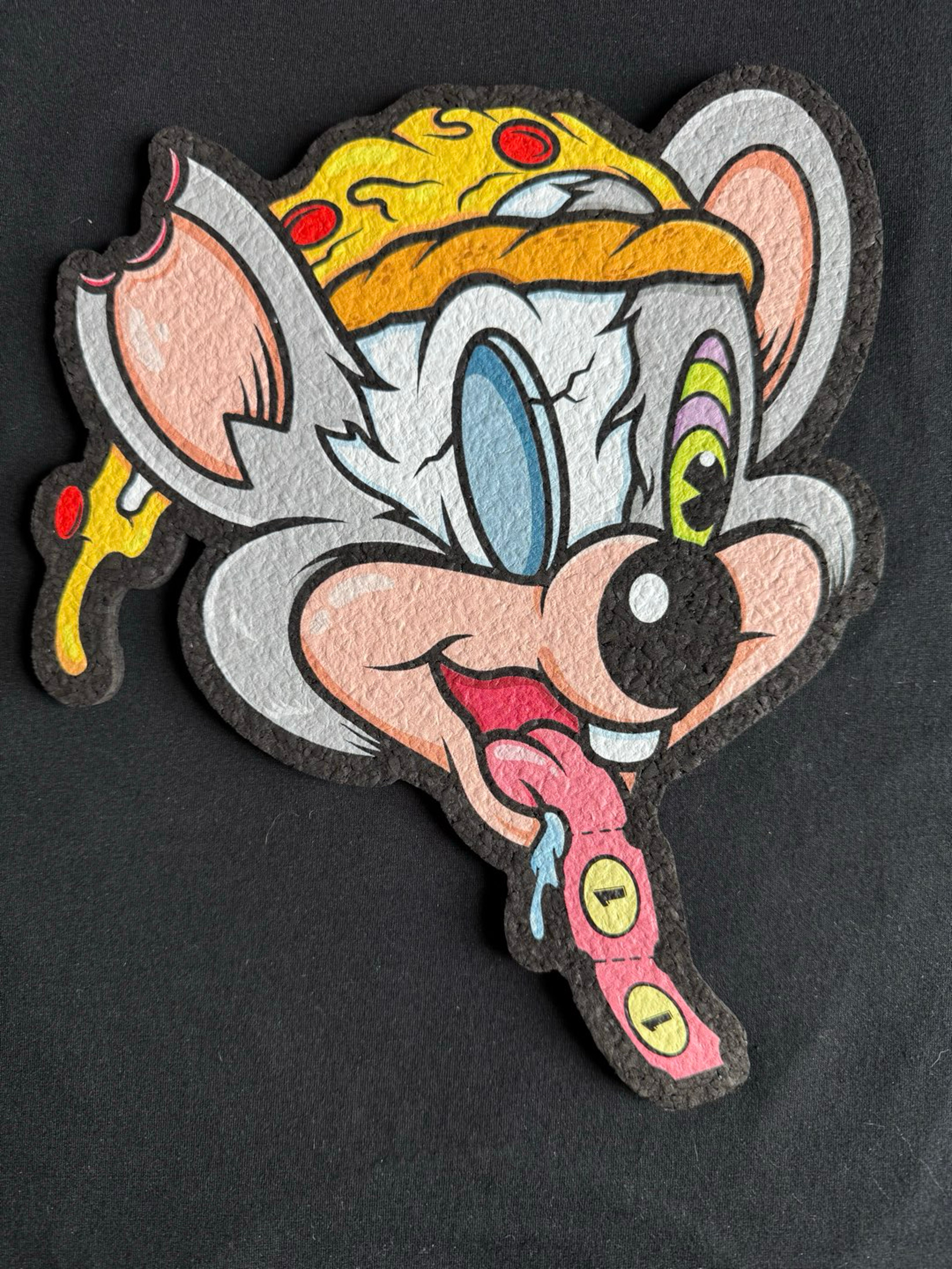 Trippy Chuck E.-Inspired Mouse – LE /100 🧀🔥 image 0