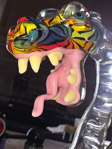 Preview pic of ​🔥 Slack Glass x Glass Chance Sculpted Monster Rig (1st Ever Collab!) 🐉✨