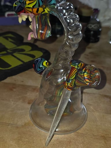 Preview pic of ​🔥 Slack Glass x Glass Chance Sculpted Monster Rig (1st Ever Collab!) 🐉✨