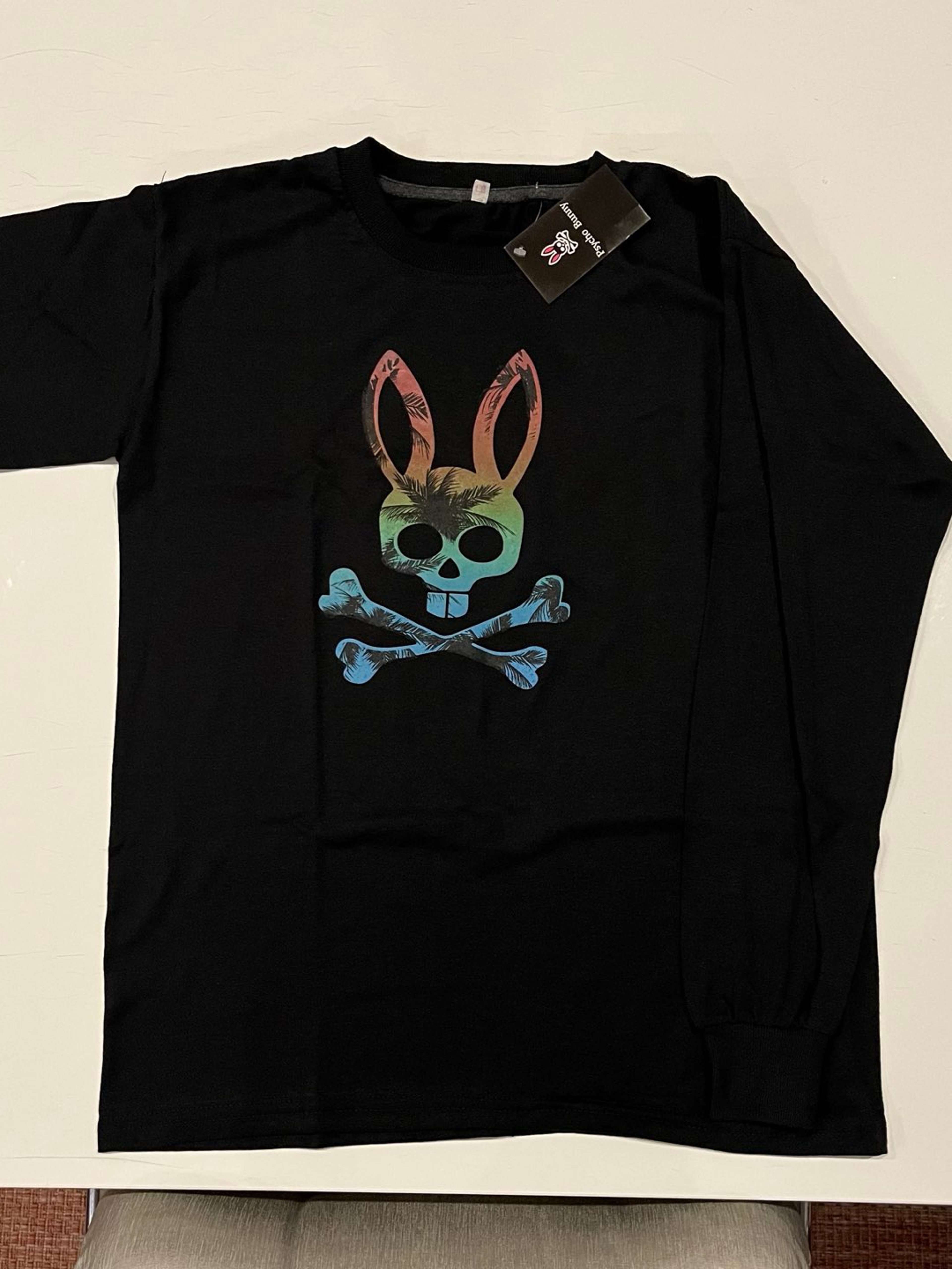 Preview pic of Small Pyscho Bunny Long Sleeve T-Shirt