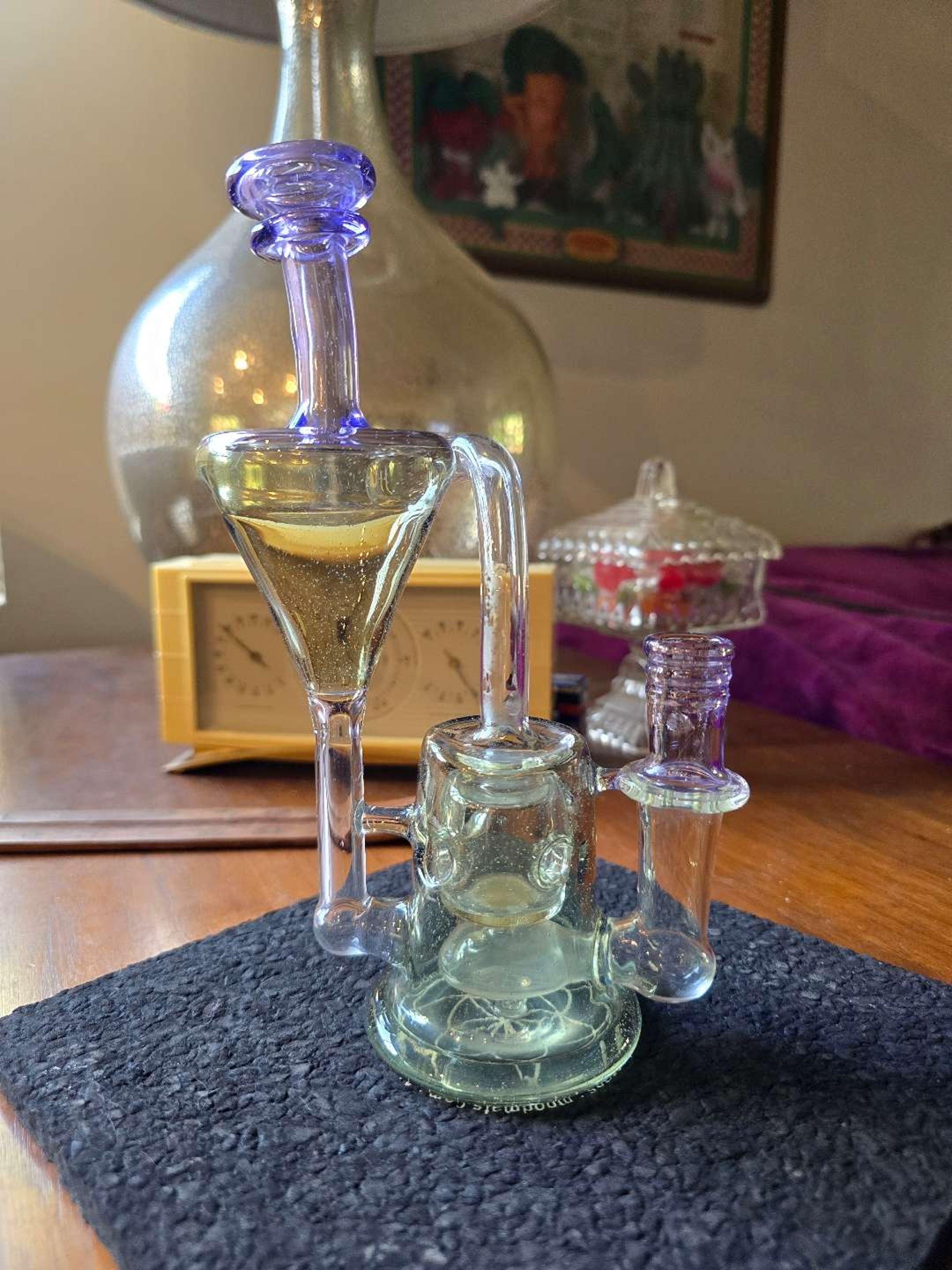 Preview pic of Recycler in Purple Rain and Tonic dab rig