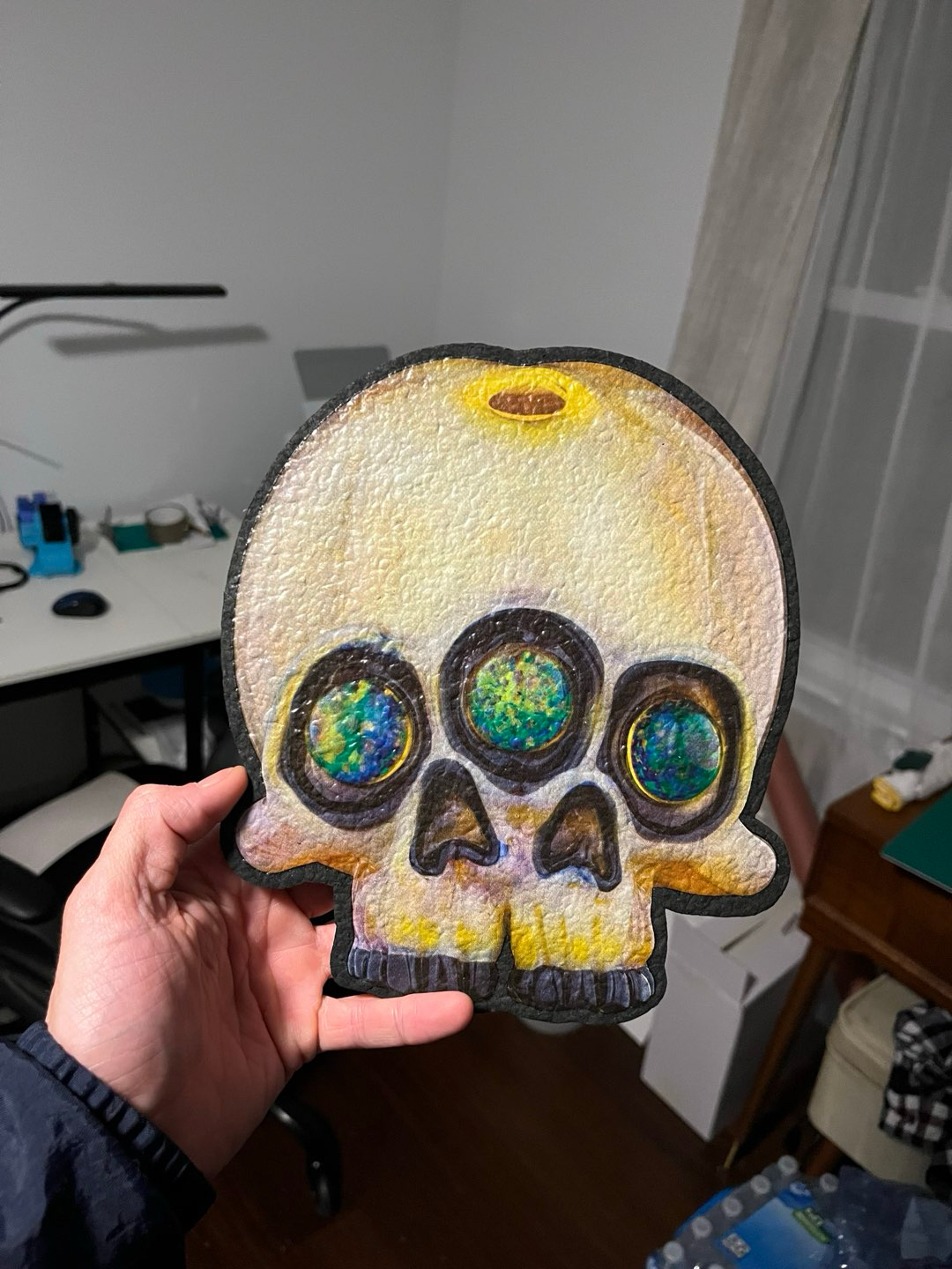 Preview pic of 3rd Eye Skull Mat by AKM x Moodmats