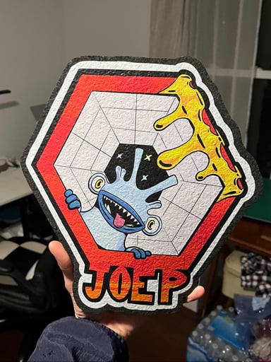 Preview pic of Joe P Alien Mat by Joe Peters Glass x Moodmats