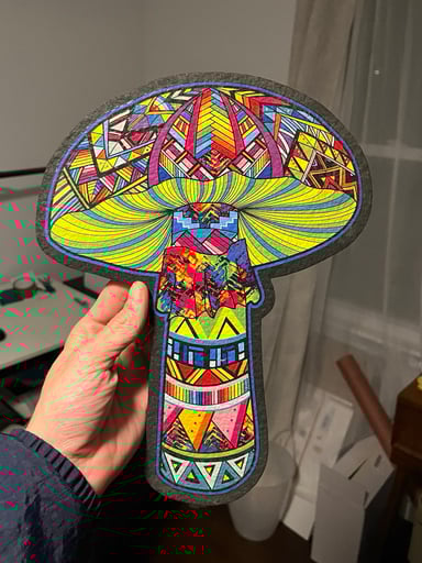 Preview pic of Mushroom Mat by Trip A x FAB x Moodmats