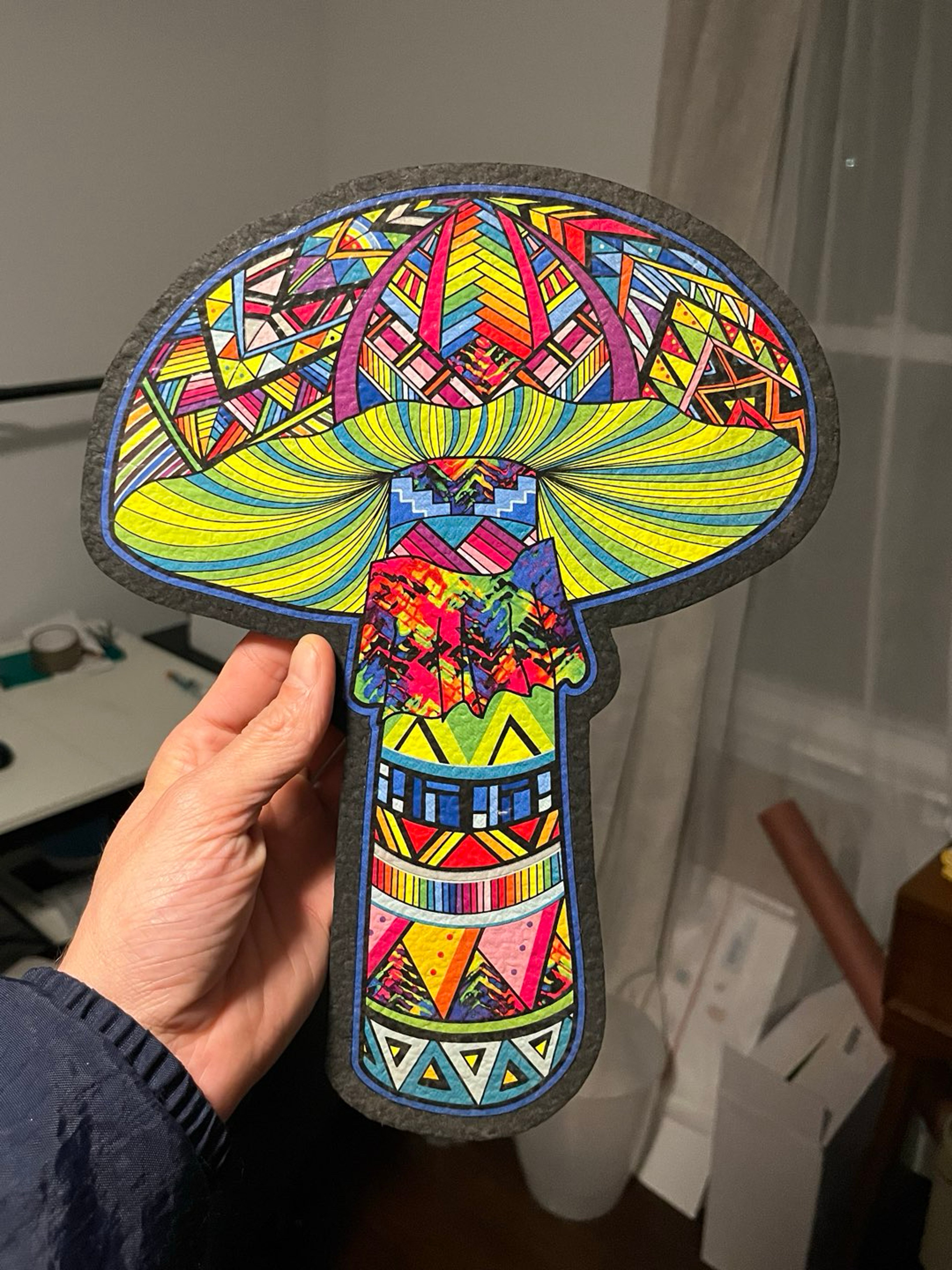 Preview pic of Mushroom Mat by Trip A x FAB x Moodmats