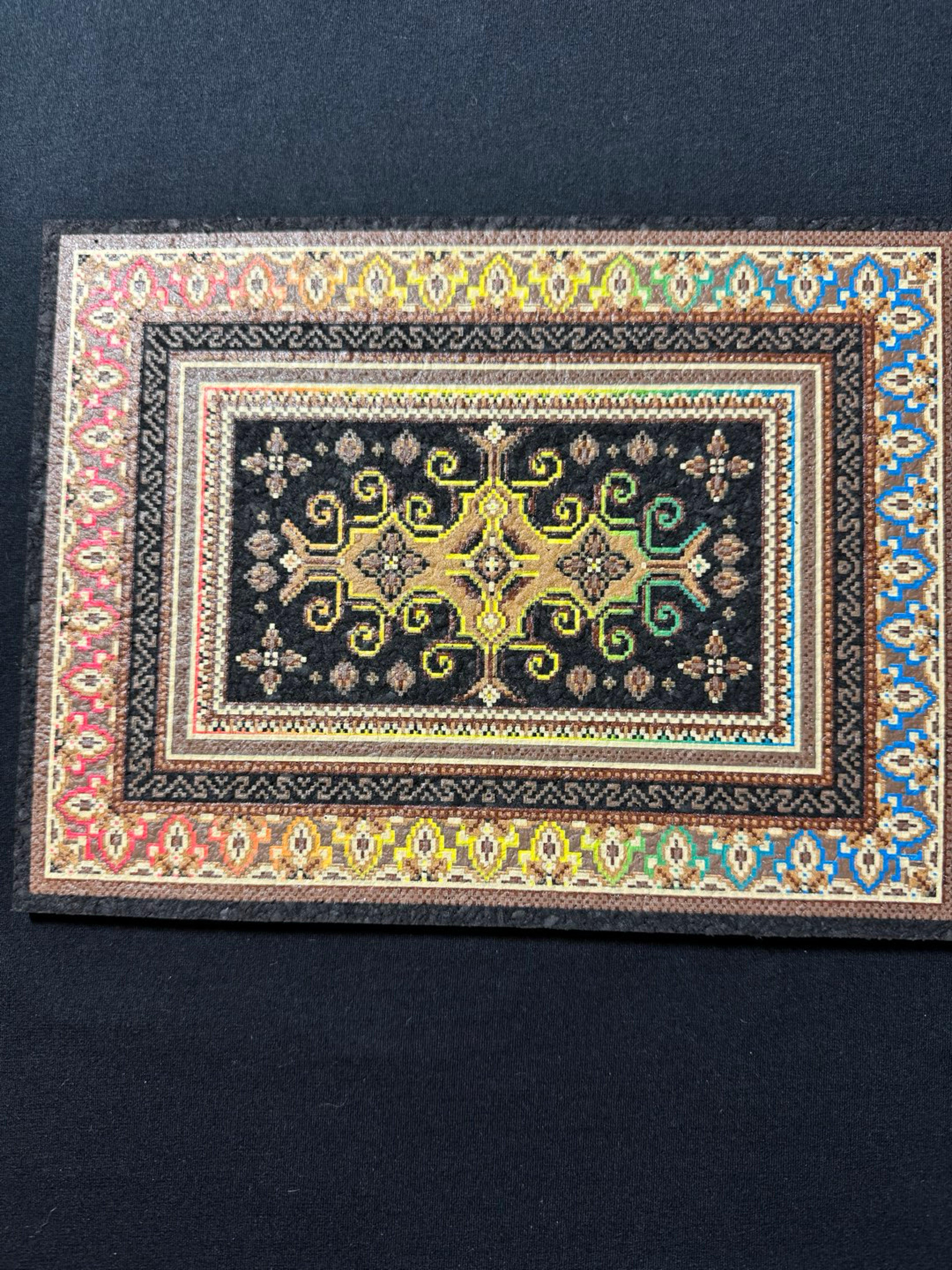 🔥 “Magic Brownie Bitrug” Moodmat – LE 151 – UV Reactive image 0