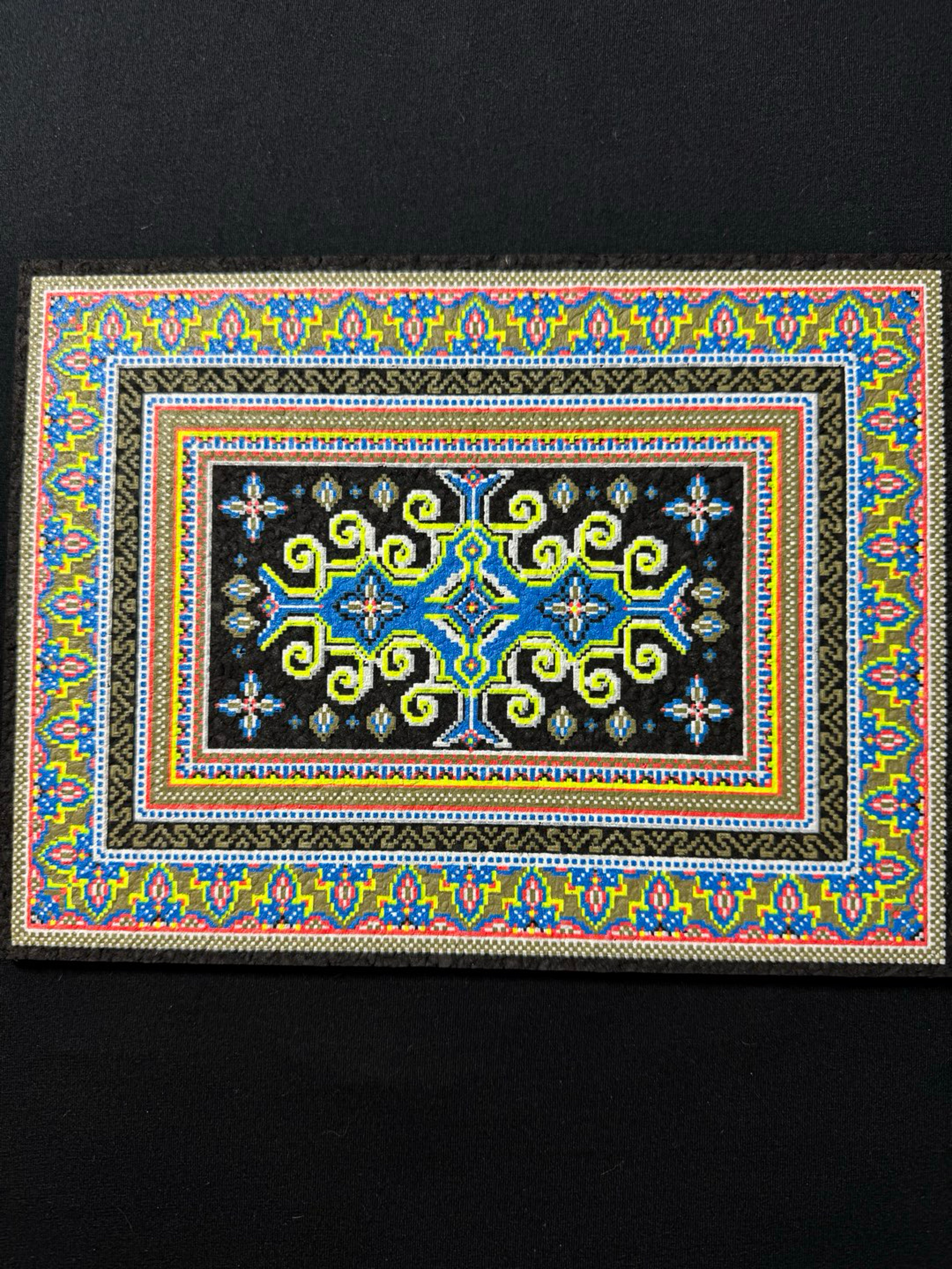 🔥 “Steamboat Bitrug” Moodmat – LE 111 – UV Reactive image 0