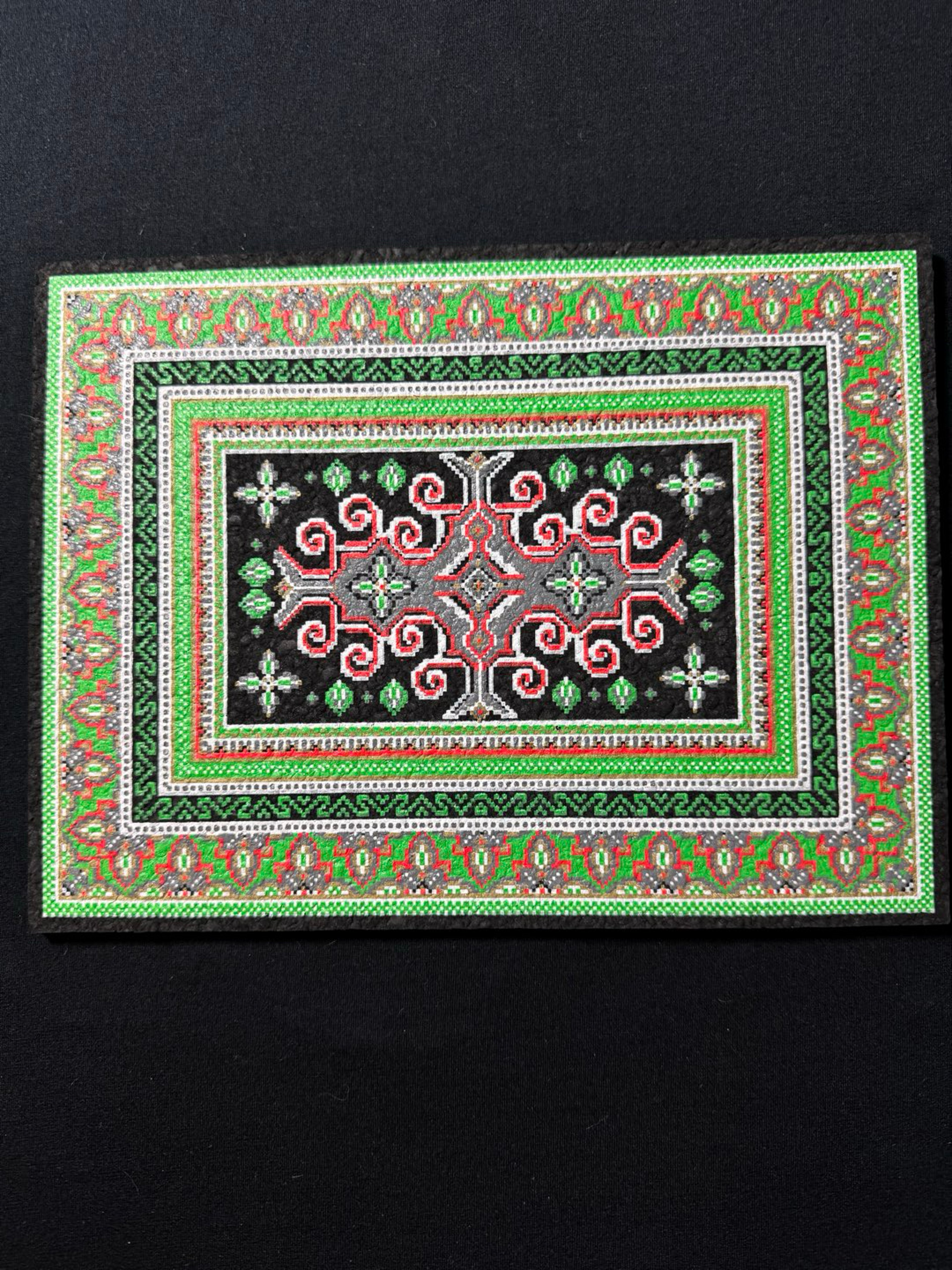 🎄 “Mistletoe Bitrug” Moodmat – LE 88 – Holiday UV Reactive Drop image 0