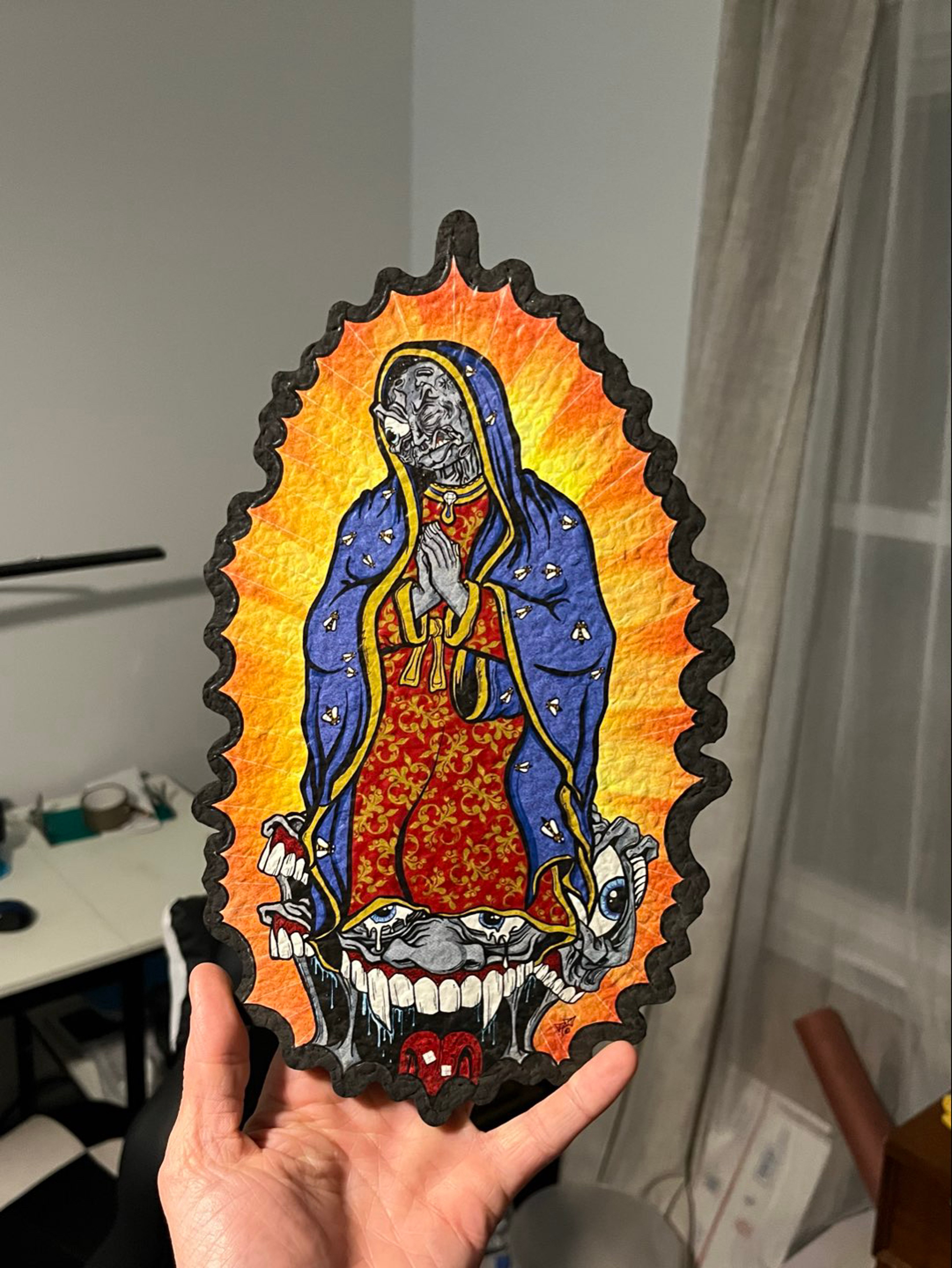 Preview pic of AP Lunar Guadalupe Mat by Aaron Brooks (abrooksart) x Moodmats