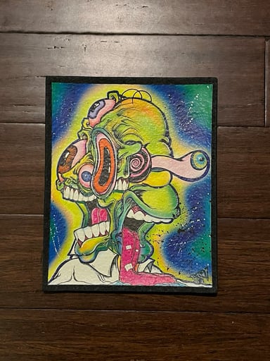 Preview pic of Homer Mat by Aaron Brooks (abrooksart) x Moodmats
