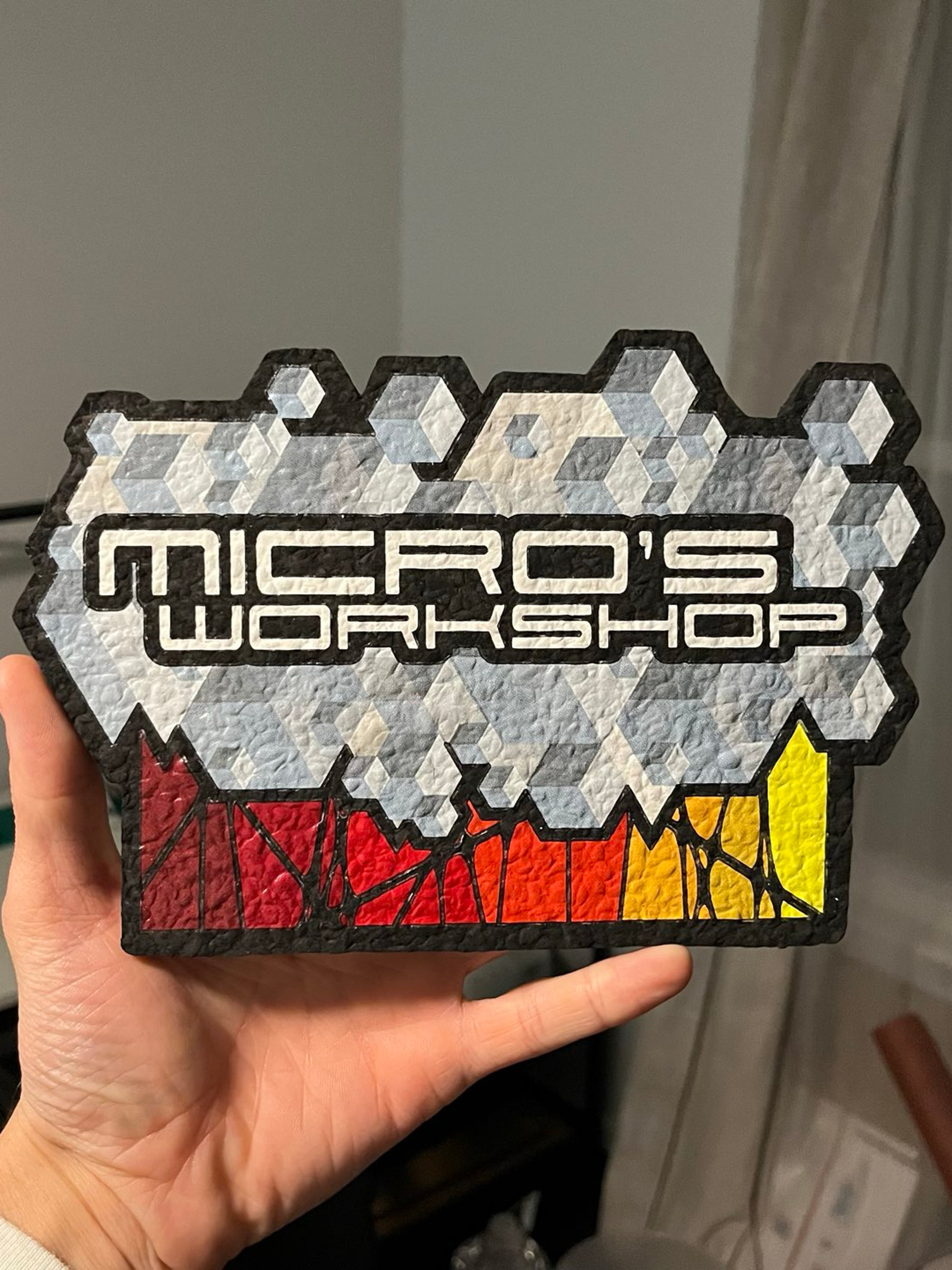 Preview pic of Micro Workshop Logo Mat by Moodmats