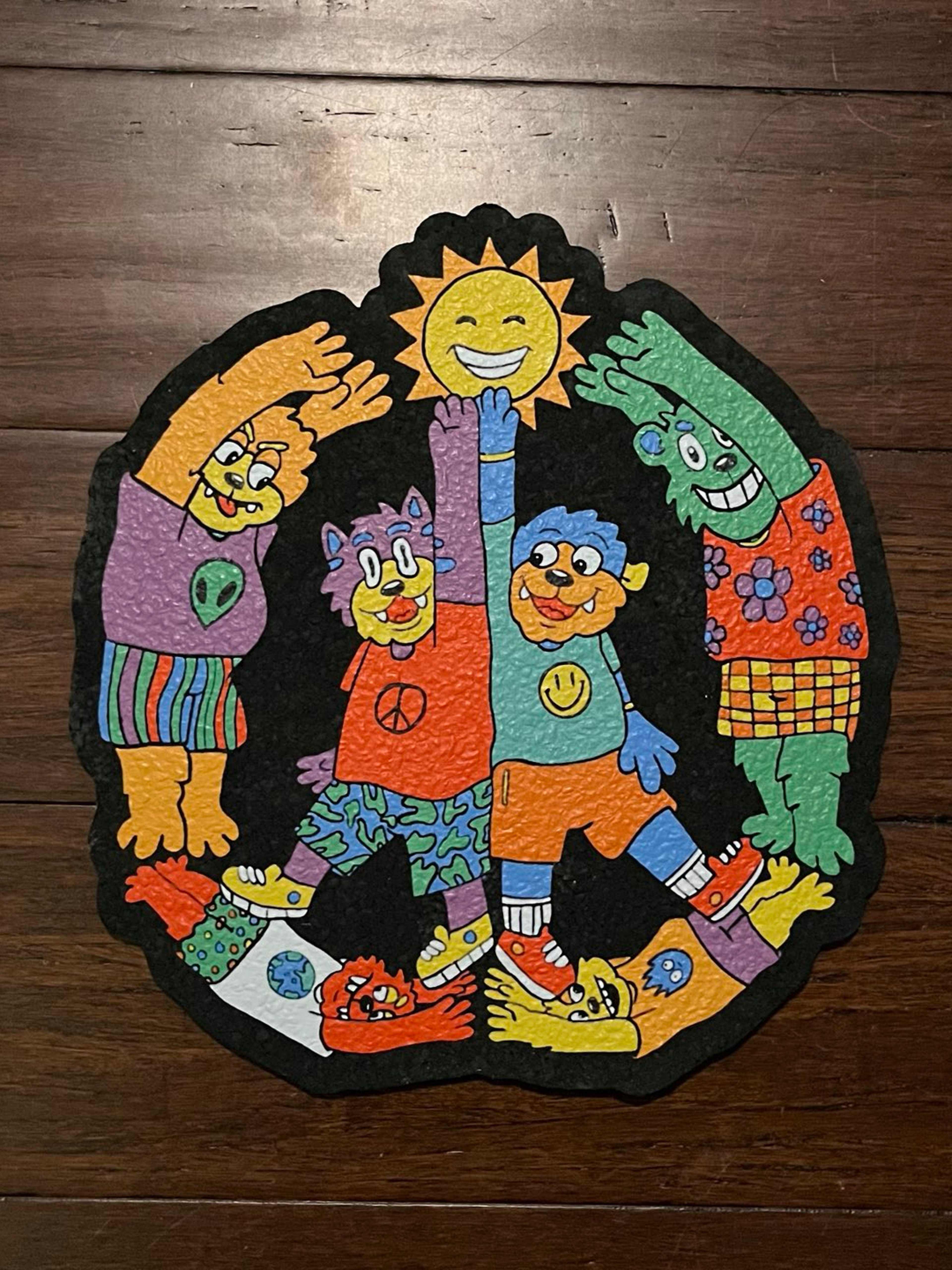 Preview pic of SIGNED le200 All Together 12” Mat by Trevy Metal x Moodmats