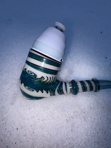 Preview pic of iridecent blue puffco proxy setup