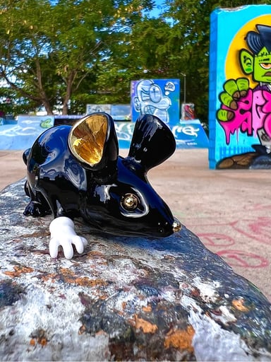 Preview pic of Skimask Glass Rat Pipe