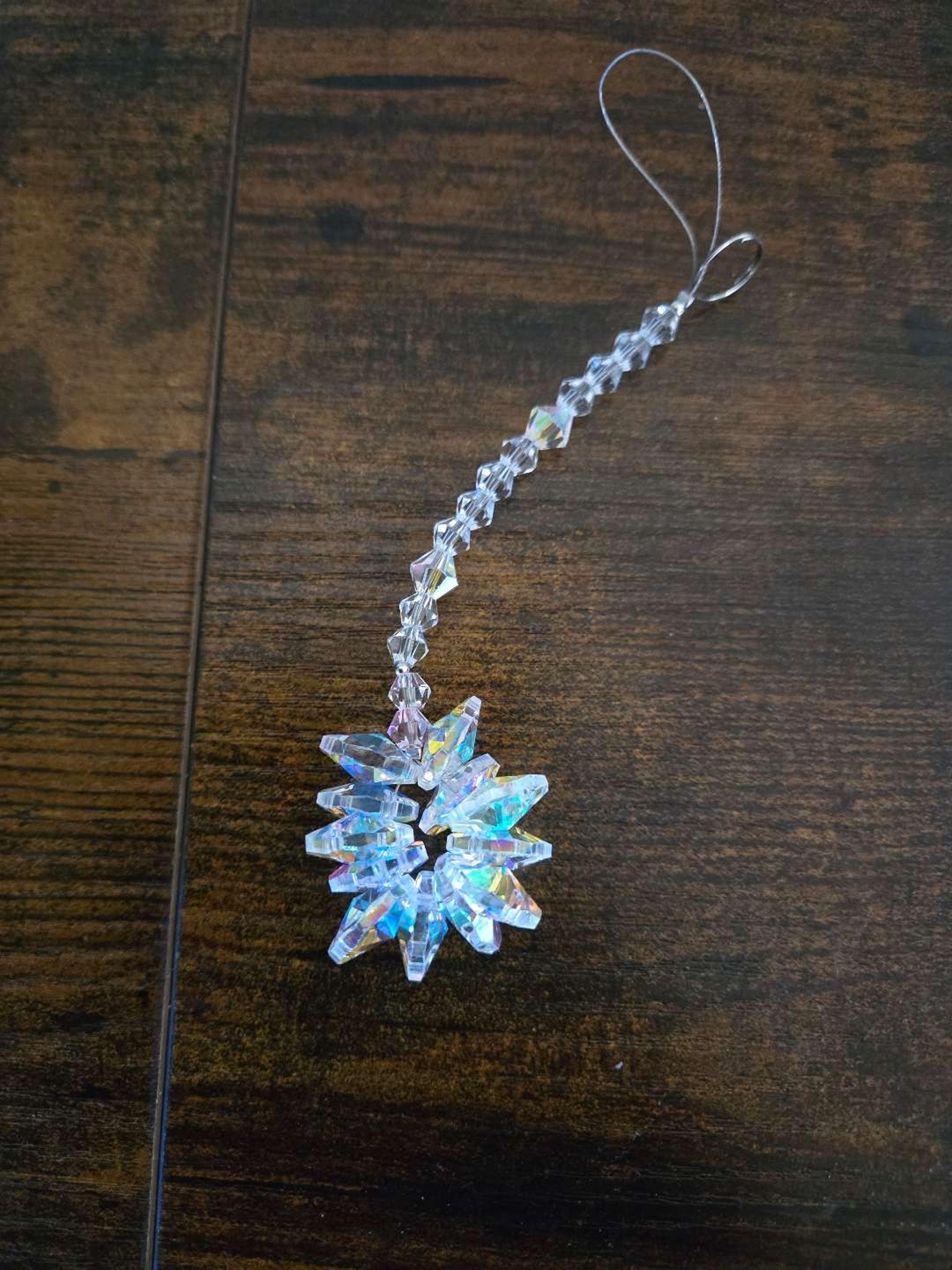 Preview pic of Crystal Snowflake Decoration
