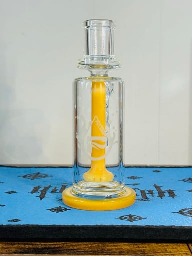 Preview pic of 🔥BRAND NEW PULSAR 45* 18mm slotted perc wet catcher !! SUPER THICK GLASS🔥