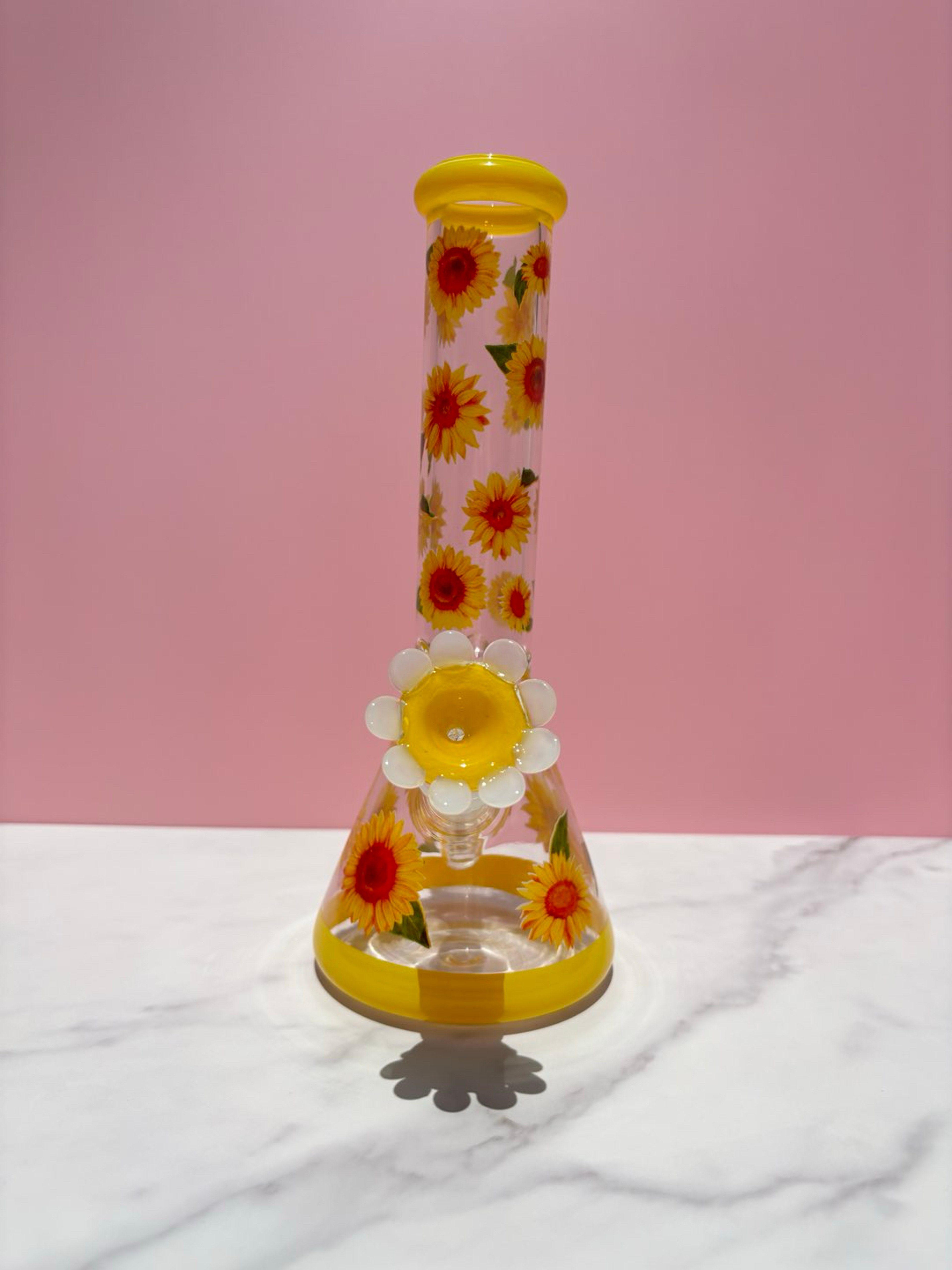 Yellow sunflower water bong image 0