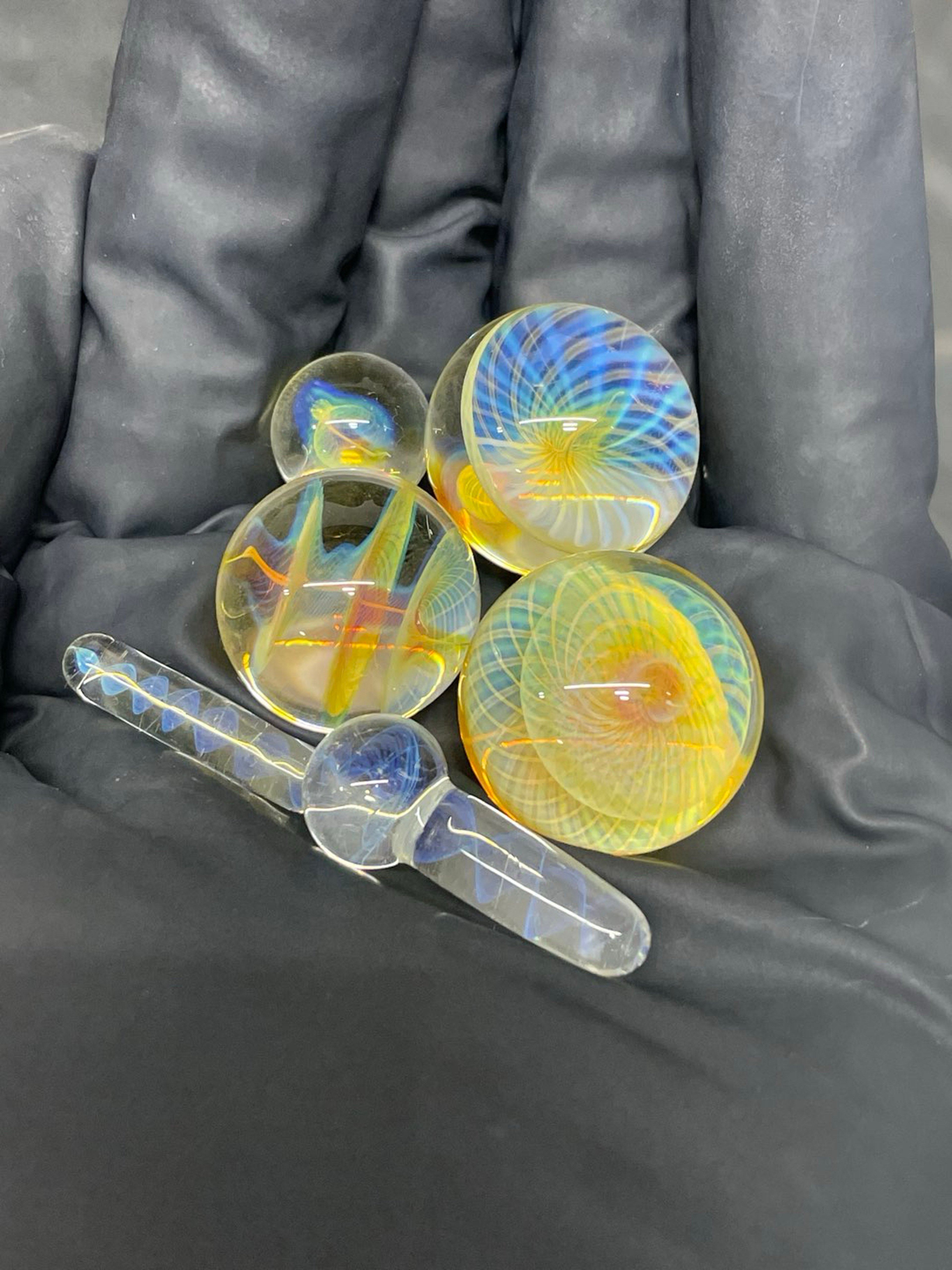 Silver fume slurper sets image 0