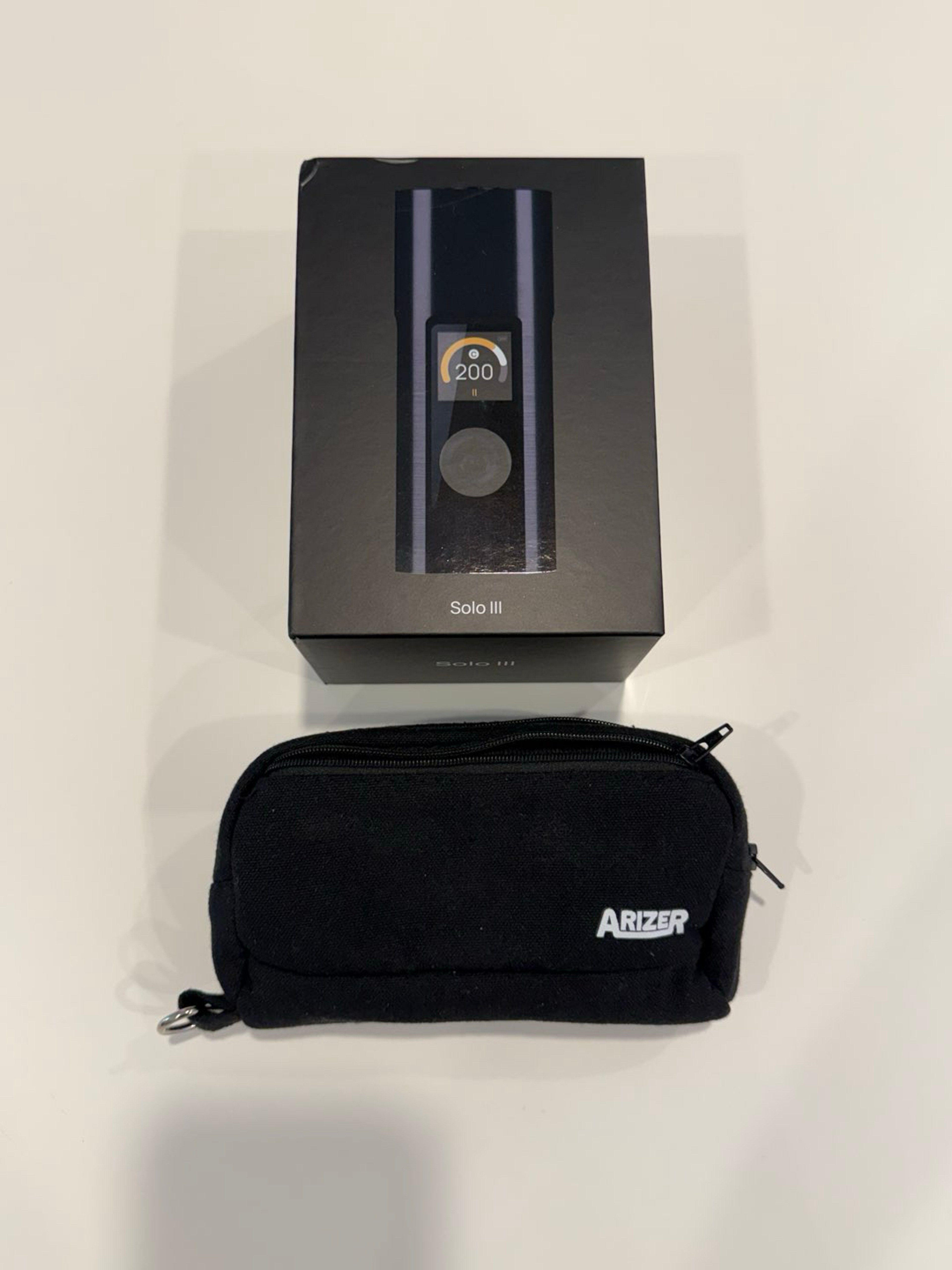 Arizer Solo III 3 Portable Dry Herb Vaporizer w/ Accessories & Soft-Shell Carry Case image 0