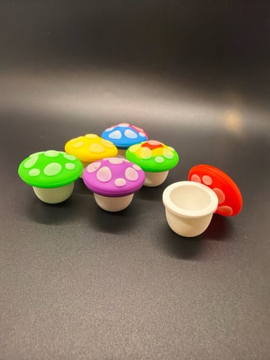 Preview pic of Mushroom Silcone Container