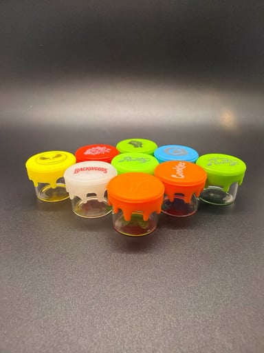 Preview pic of Silicone Top Glass Bottom Small (3 Pack or 6 Pack)