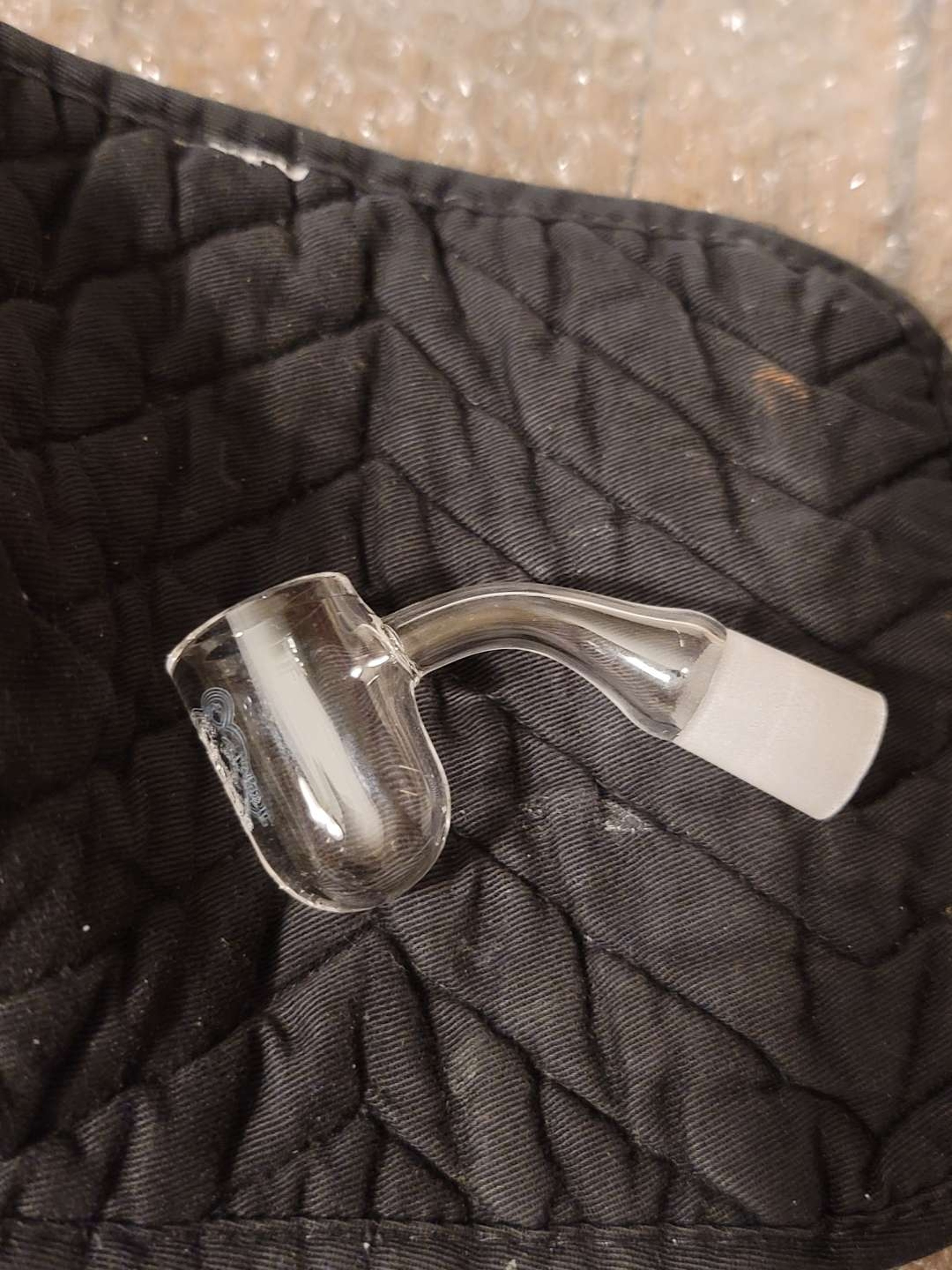 Bear Quartz Round Bottom Banger 14mm Female 45 Degree image 0