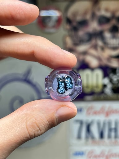 Preview pic of CFL Purple bead wth buttery mille