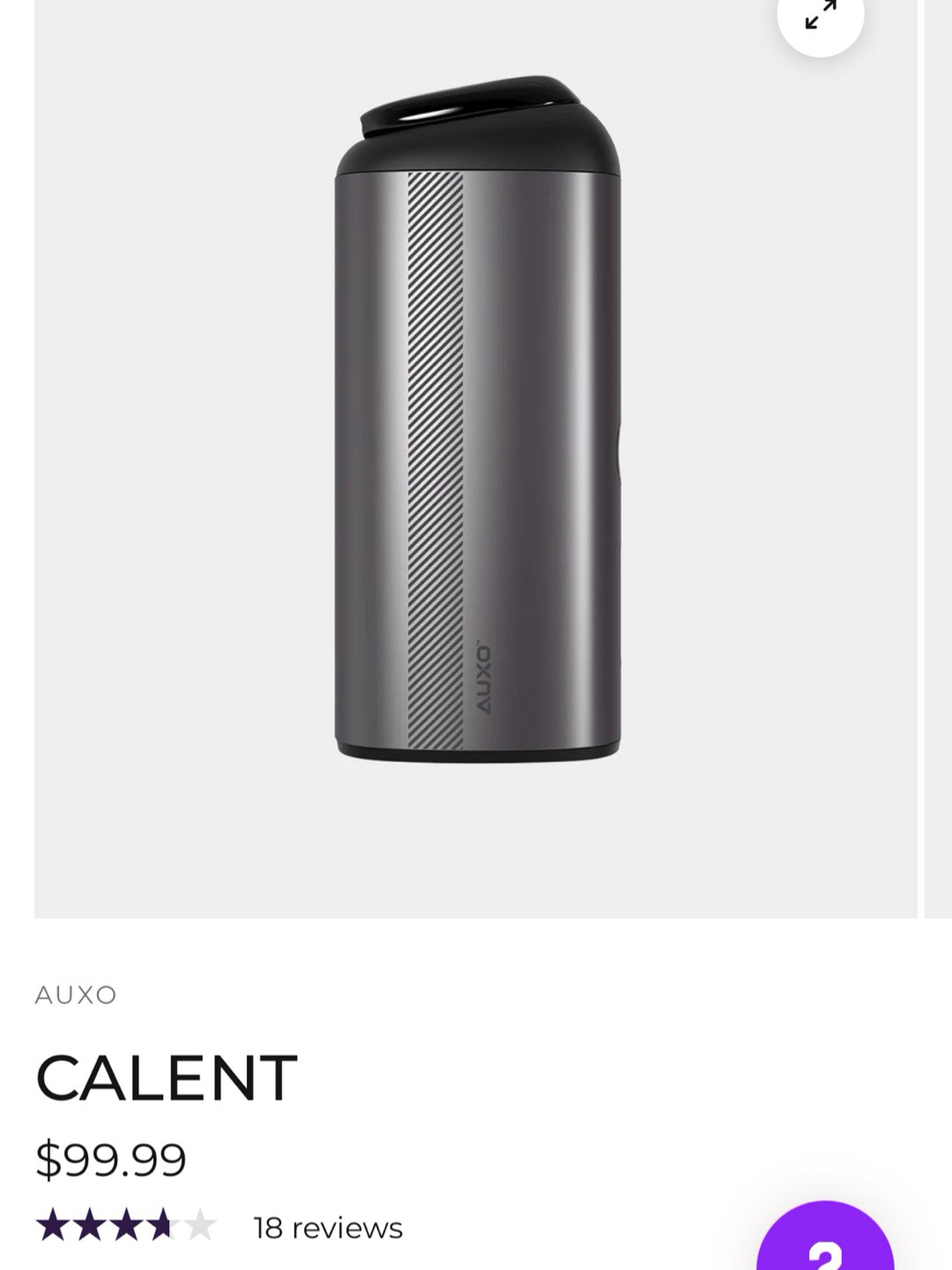 Preview pic of Auxo Calent. Dry herb vaporizer BRAND NEW SEALED