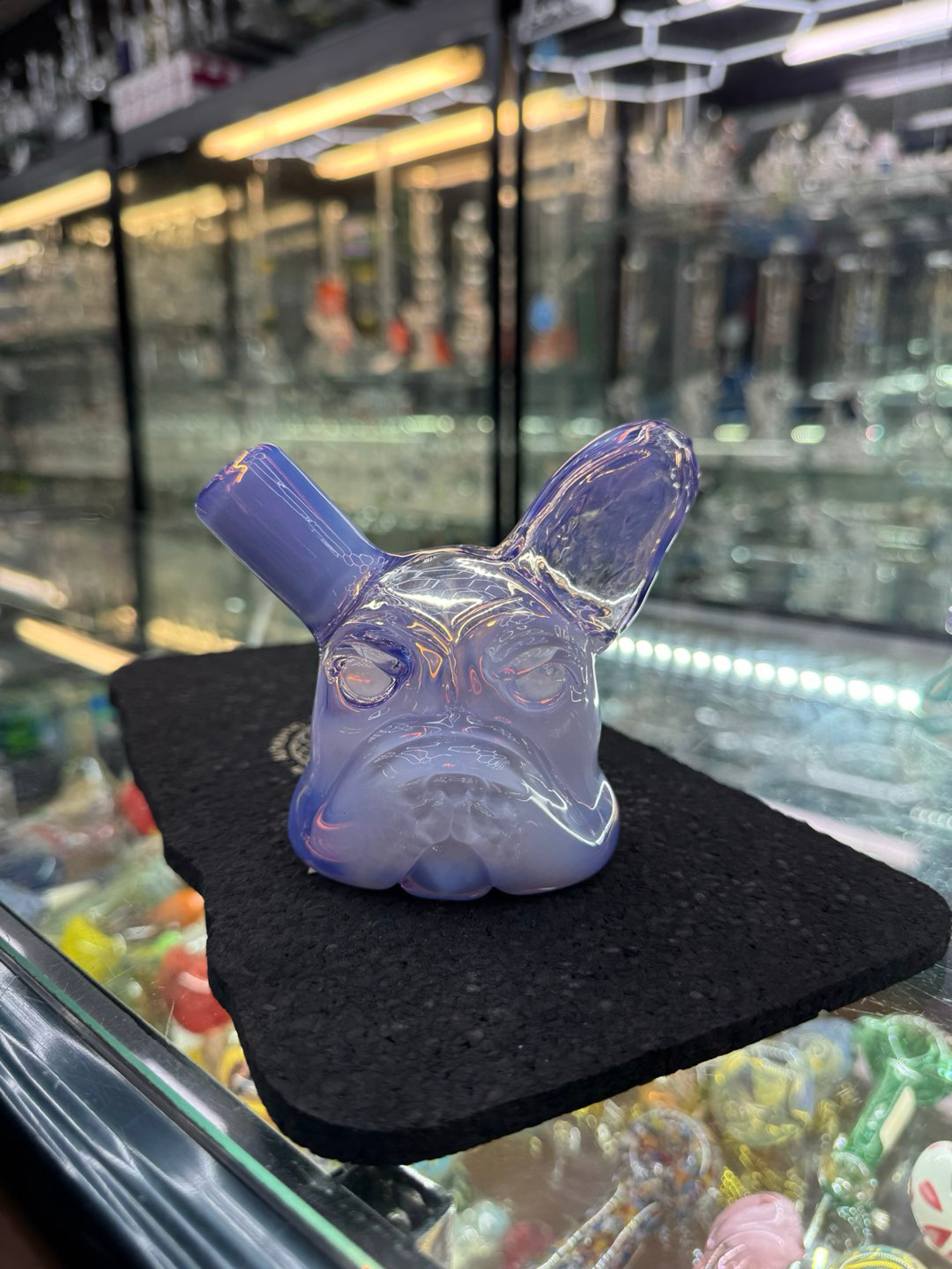 Swanny Glass frenchie jammer with Opal eyes image 0