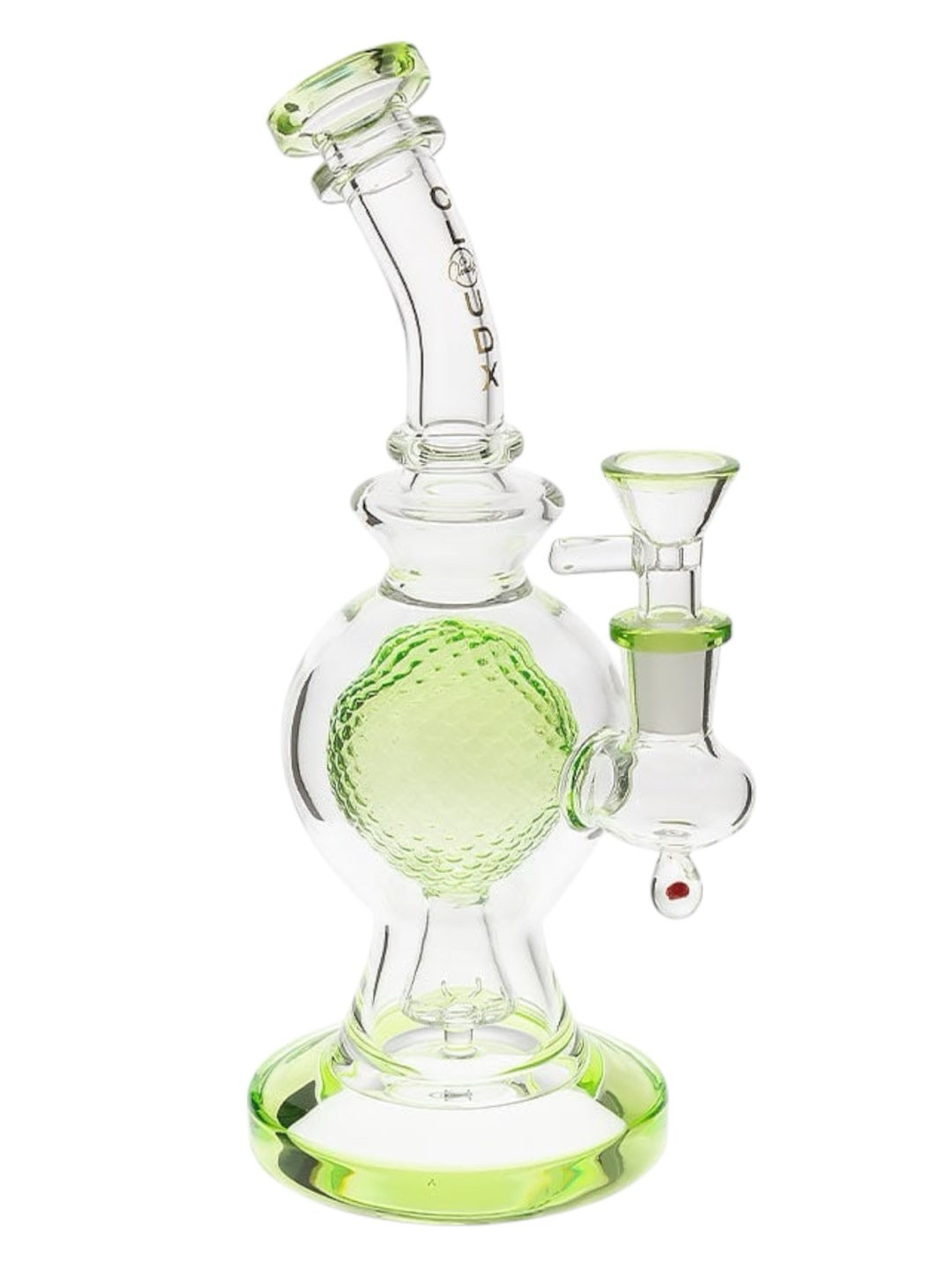 Preview pic of Cali CloudX 8” Disco Ball 🪩 Dab Rig in Green
